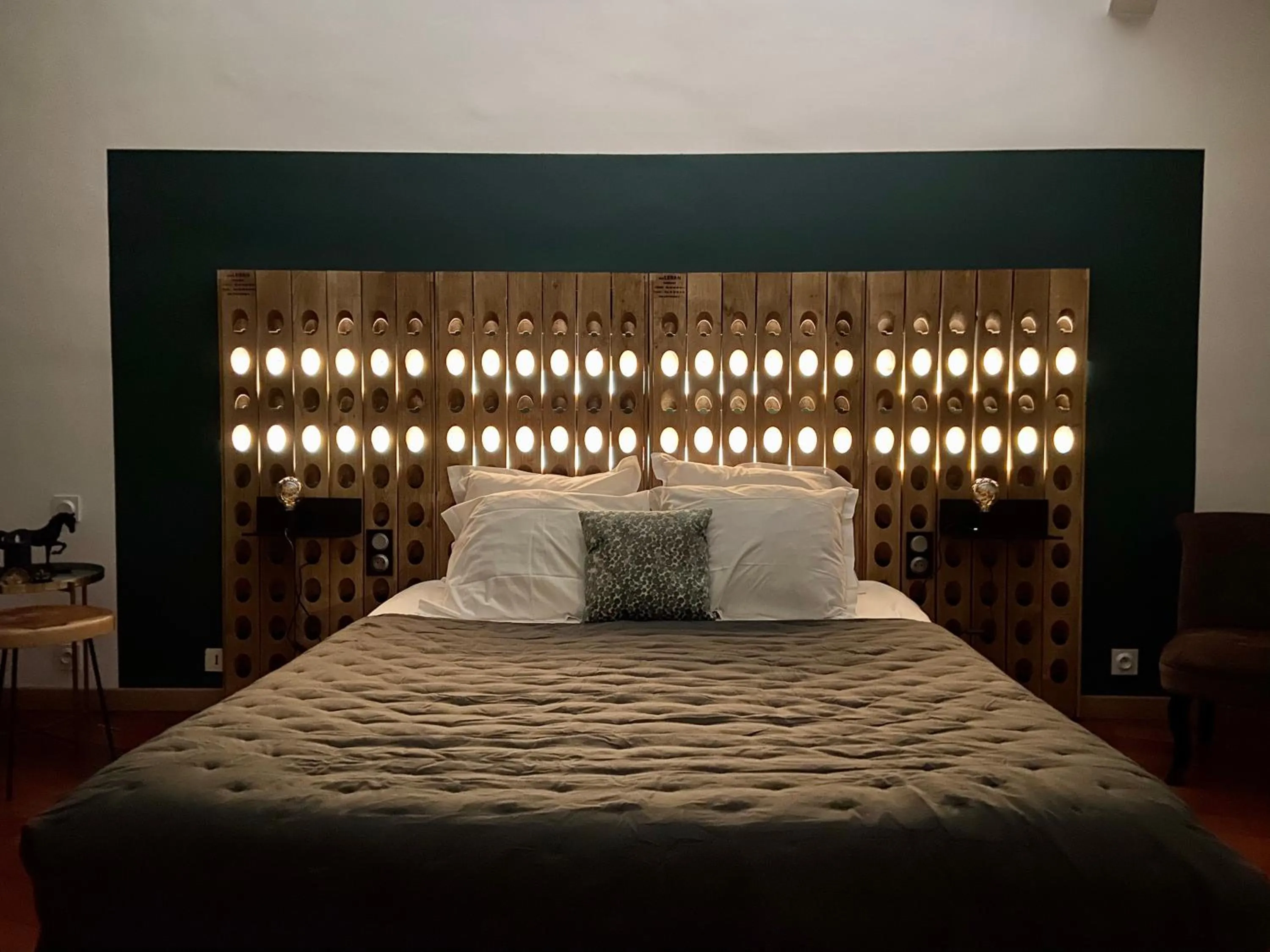 Bed in La Paillère chambres d hôtes