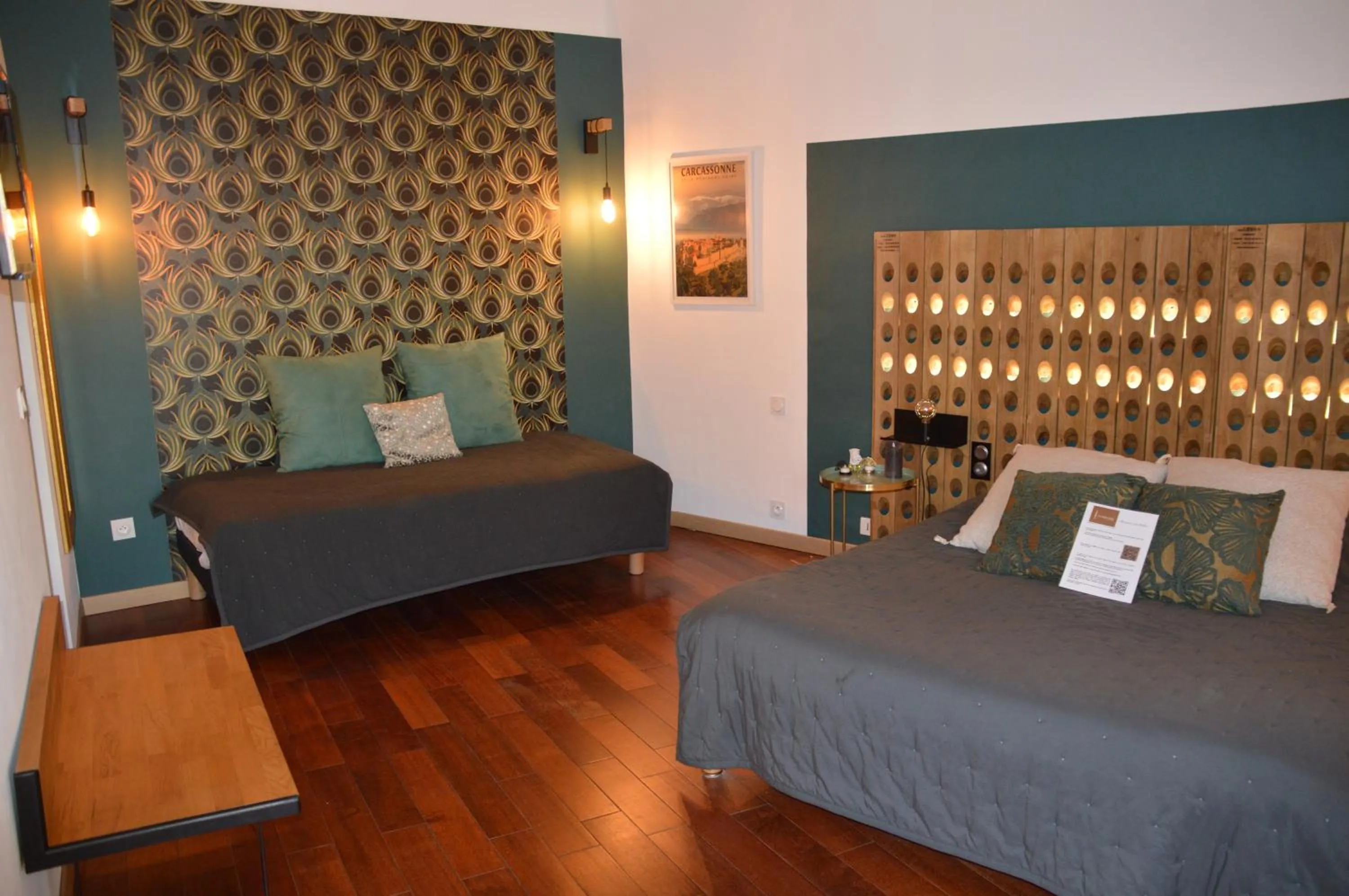 Bed in La Paillère chambres d hôtes