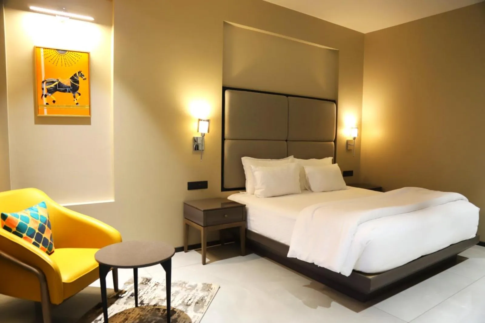 Bedroom, Bed in Mastiff Select Riveria Resort, Igatpuri Road, Nashik