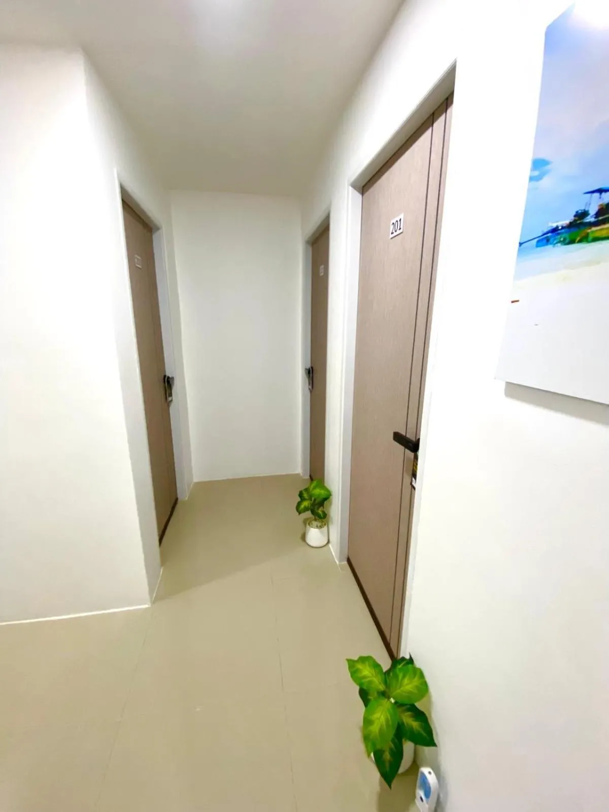 Floor plan in SJ Beach House Patong