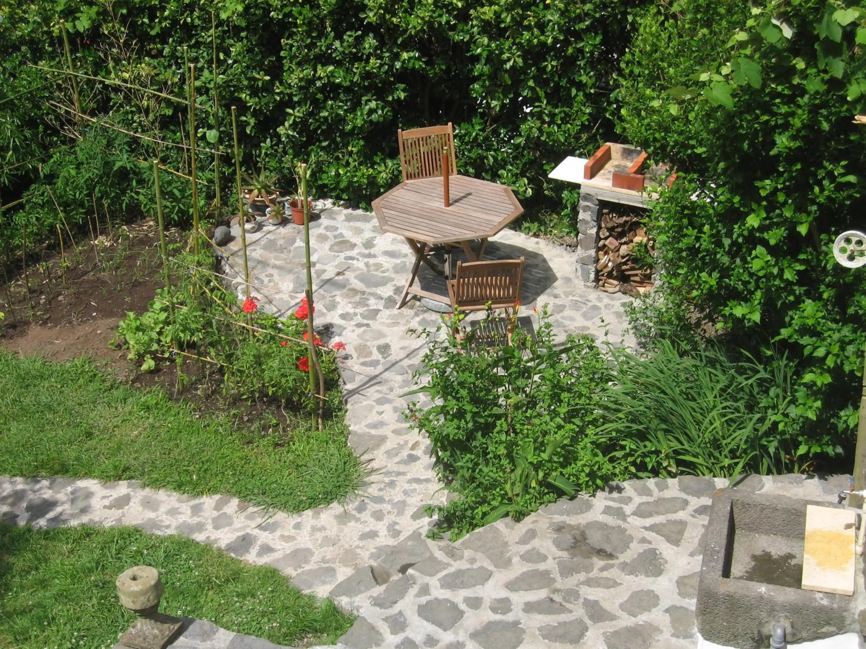 Patio in O Palheiro