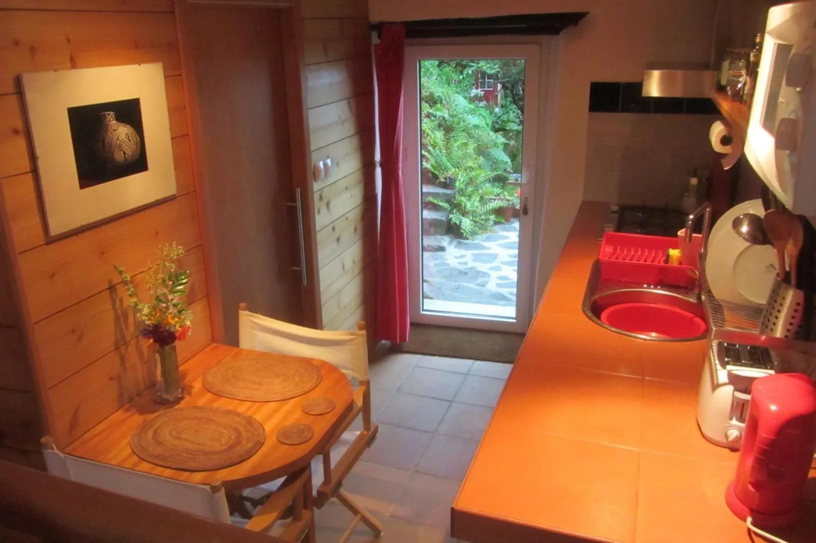 Kitchen or kitchenette in O Palheiro