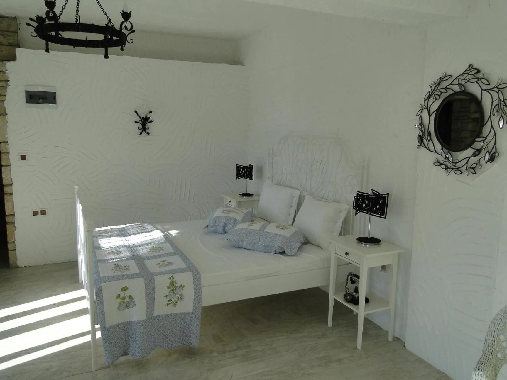 Bed in The Stone Castle Boutique Hotel