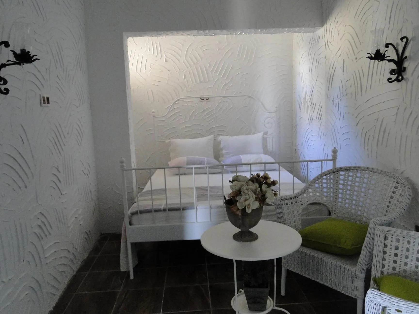 Bed in The Stone Castle Boutique Hotel