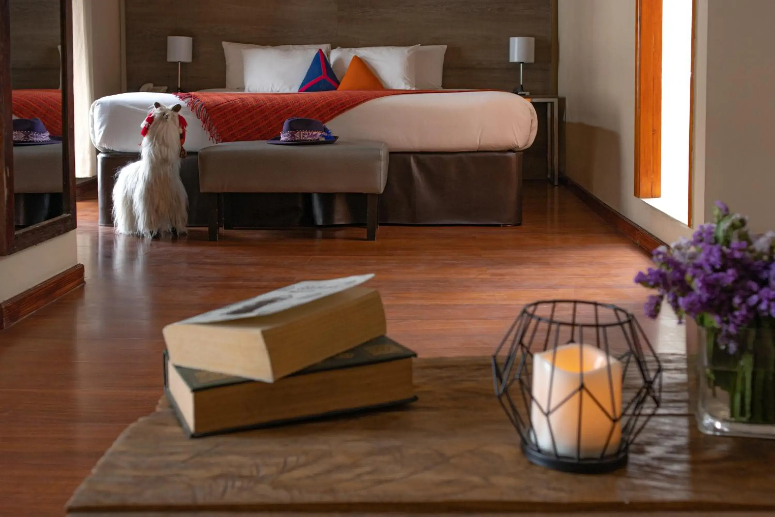 Bed in Union Hotel Cusco Bed in Union Hotel Cusco