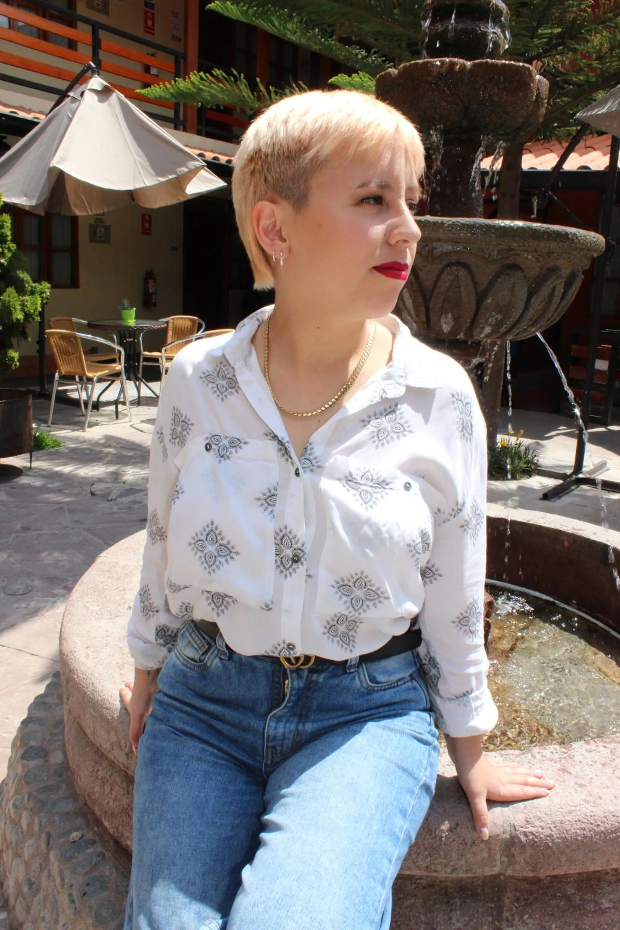 Patio in Union Hotel Cusco