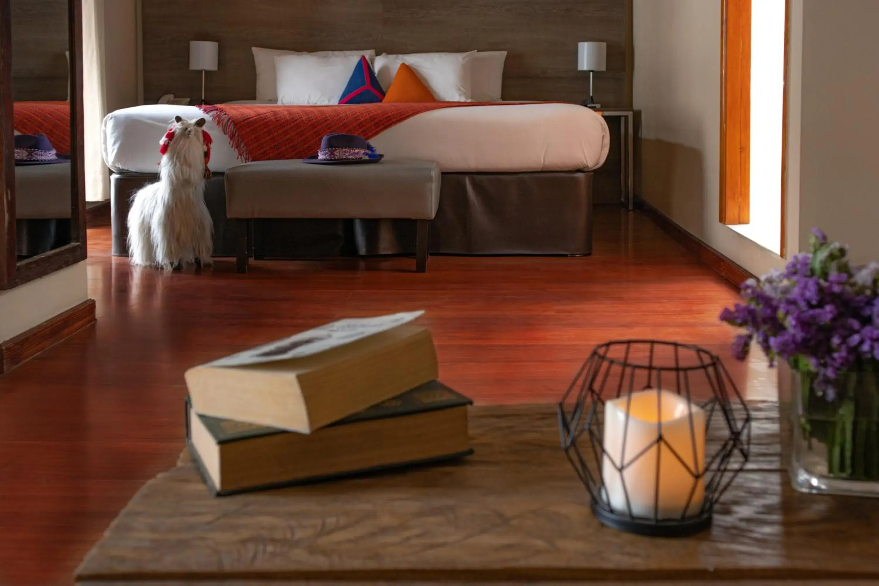 Bed in Union Hotel Cusco Bed in Union Hotel Cusco