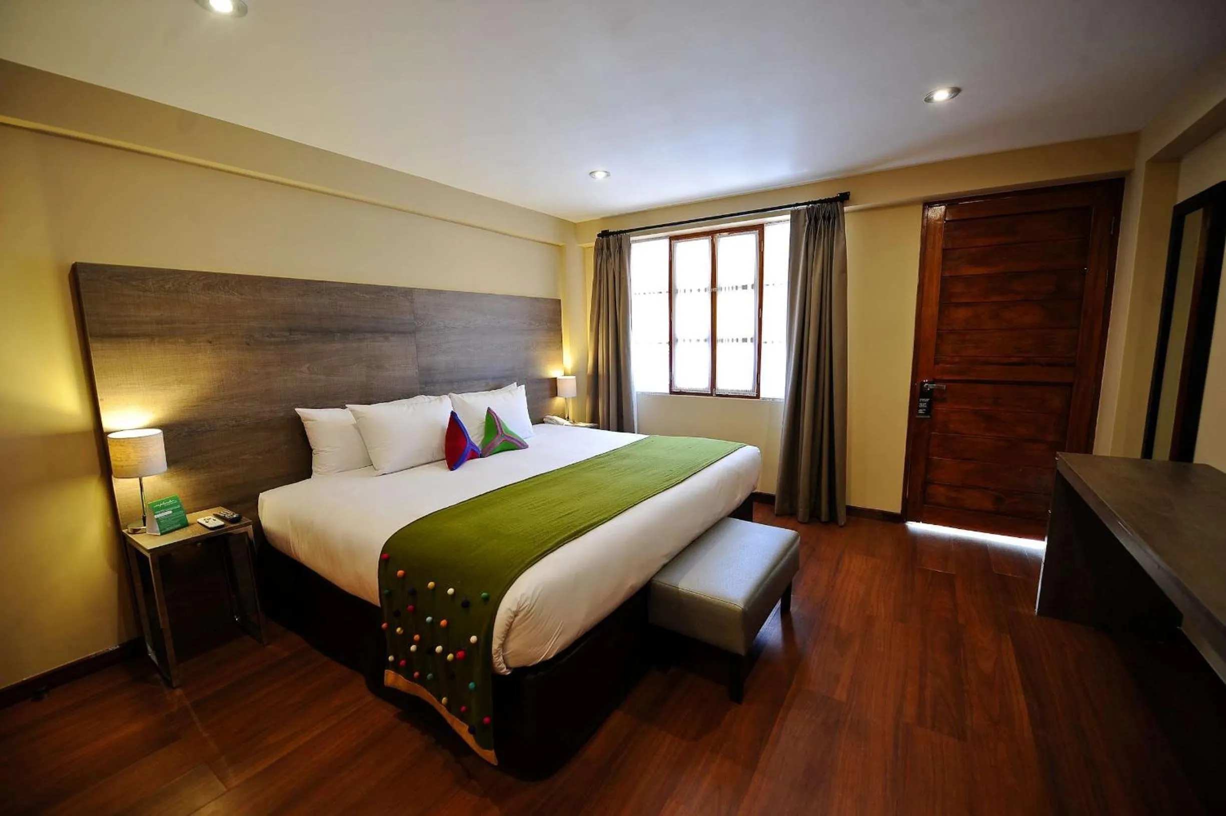 Bed in Union Hotel Cusco