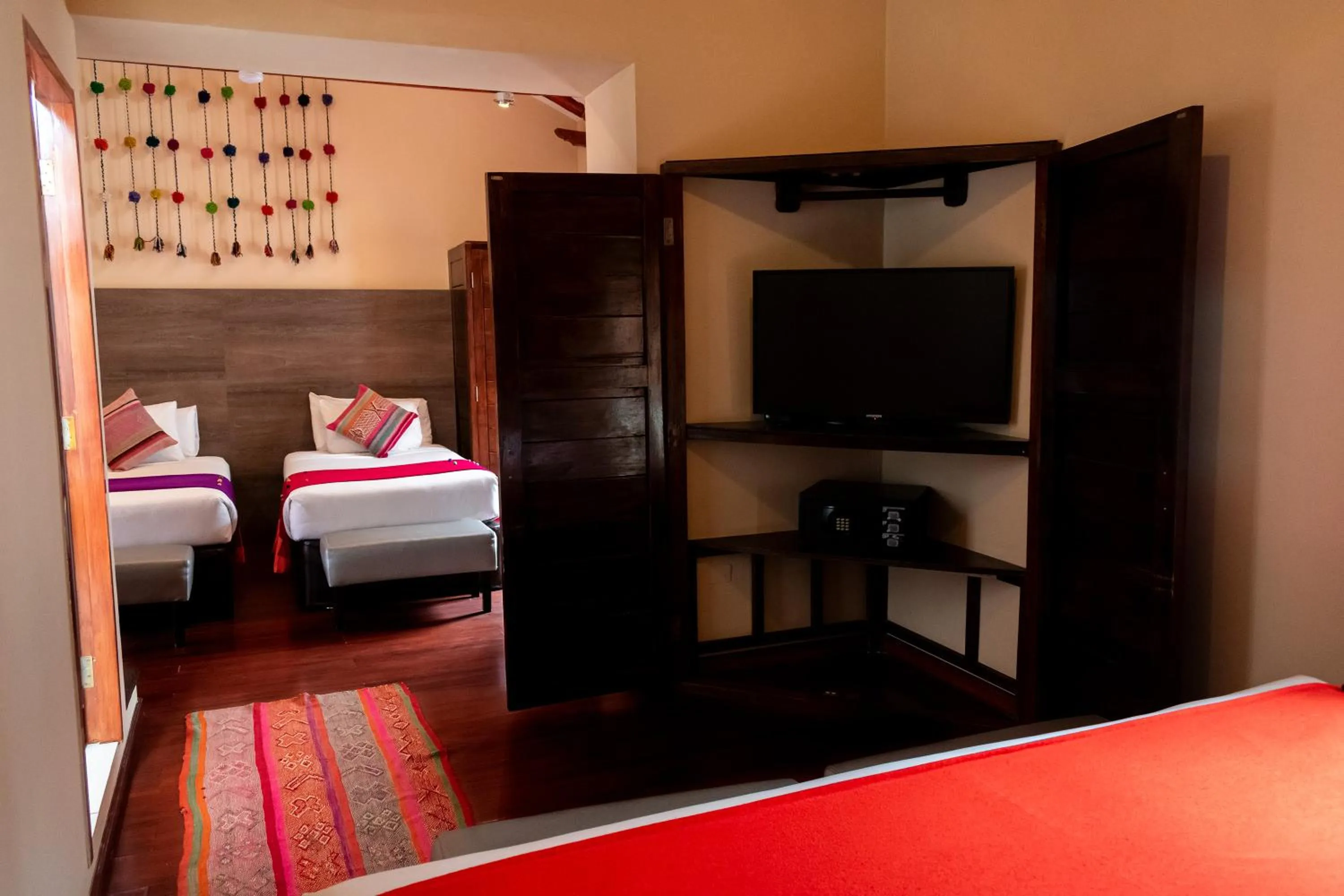 Bed in Union Hotel Cusco