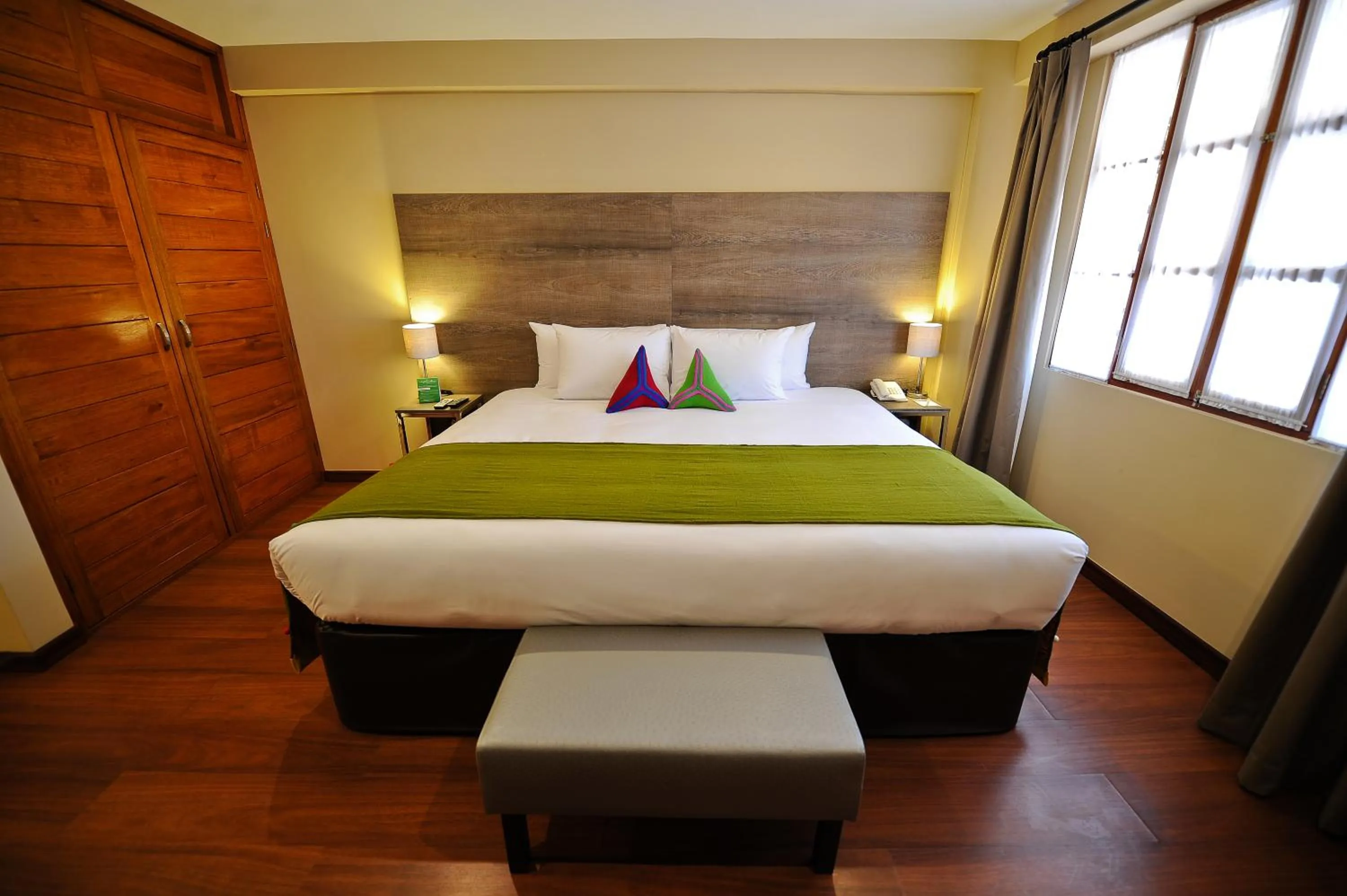 Bed in Union Hotel Cusco