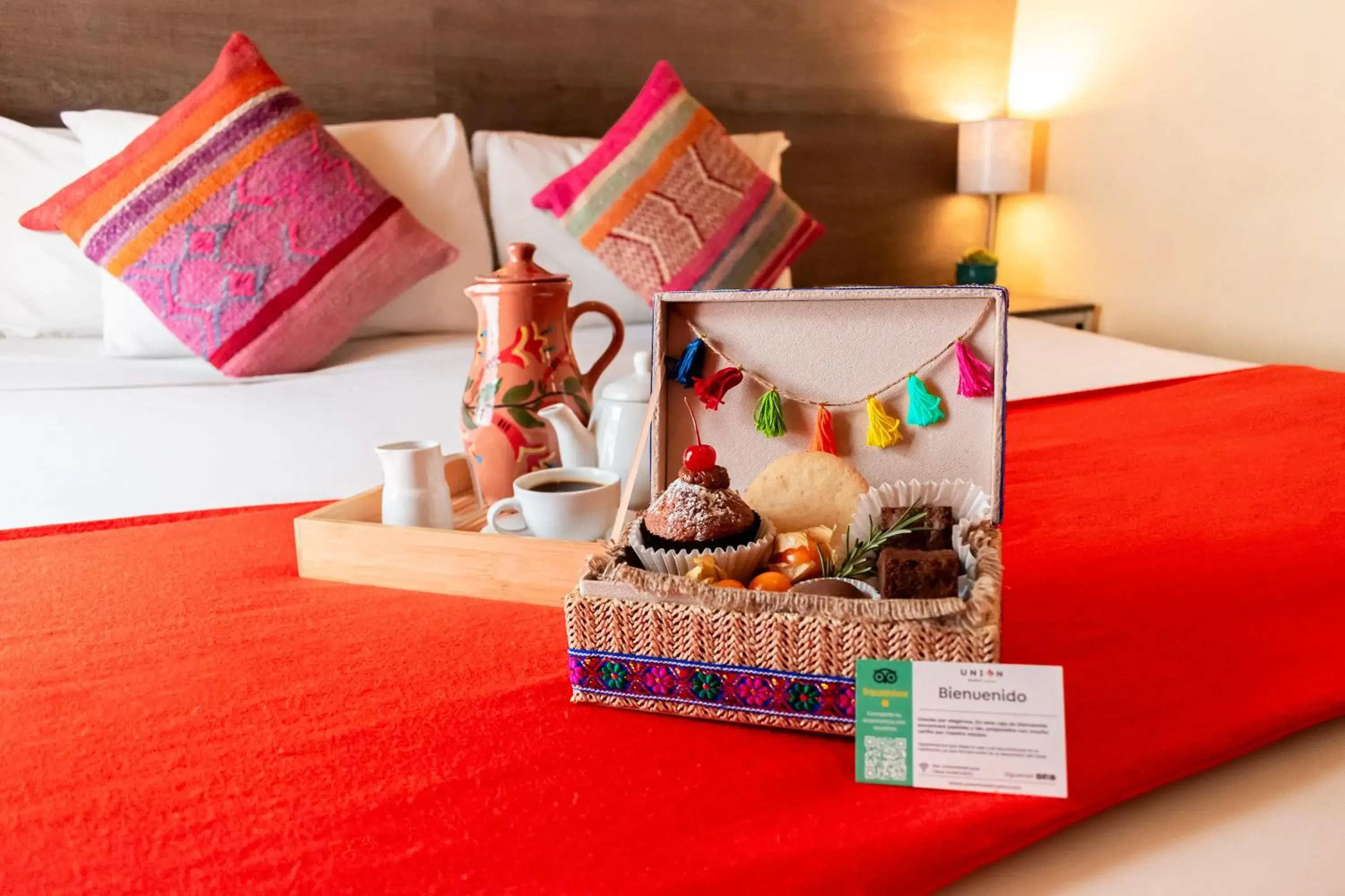 Bed in Union Hotel Cusco Bed in Union Hotel Cusco