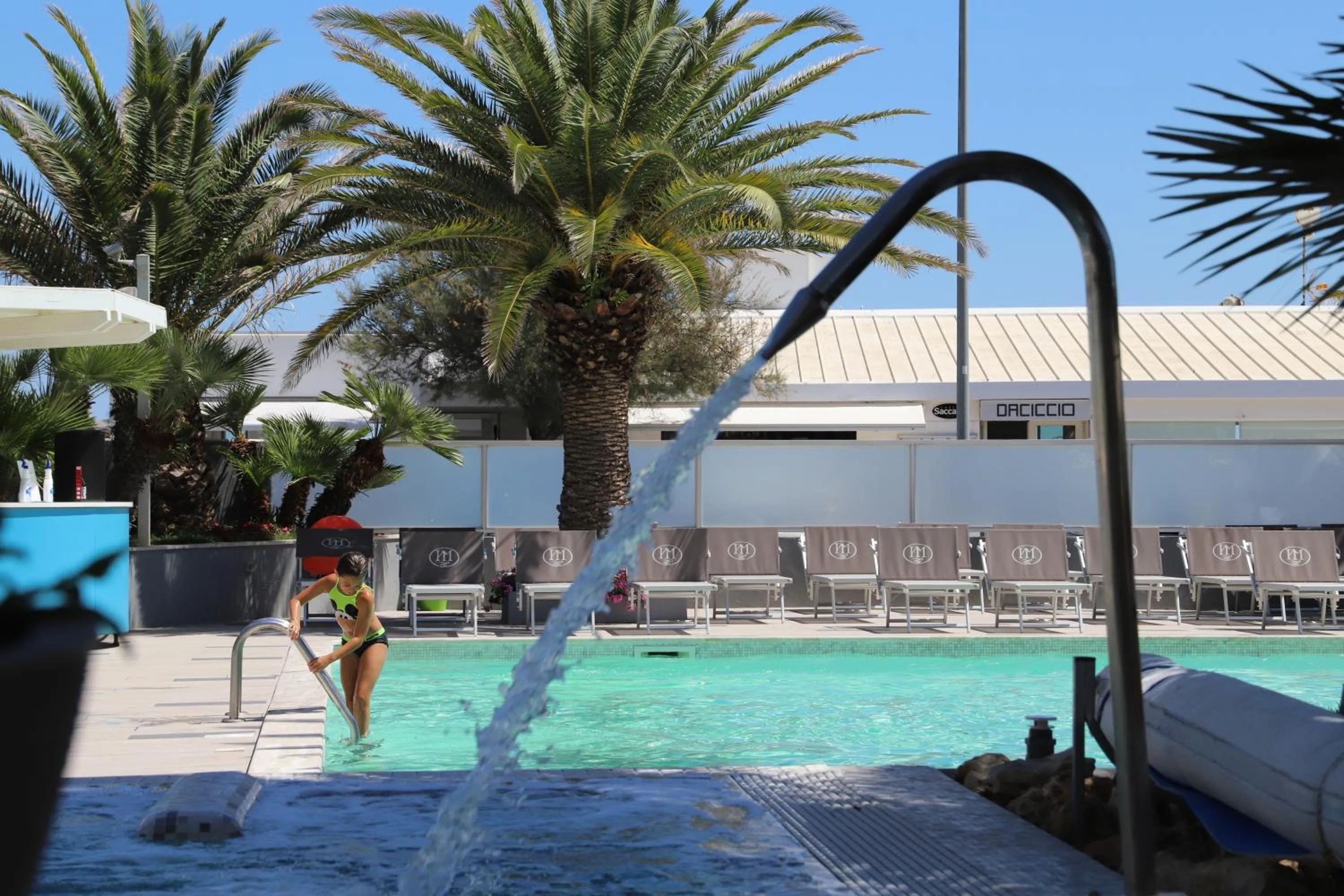 Swimming pool in Hotel Metropol