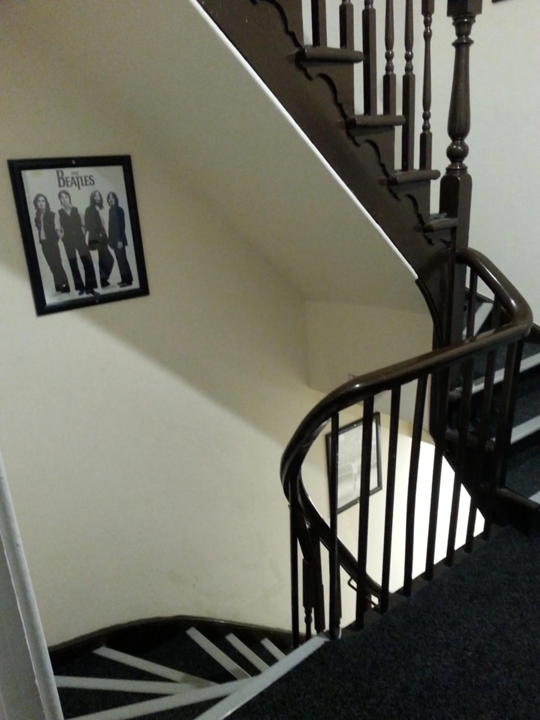 Decorative detail in Budget Hostel