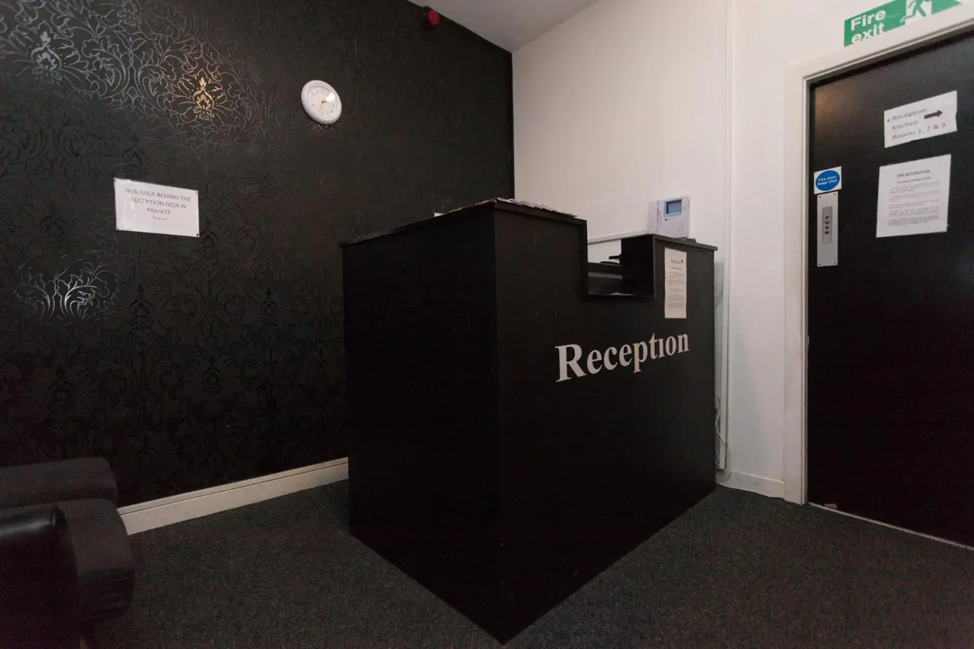 Lobby or reception in Budget Hostel Lobby or reception in Budget Hostel