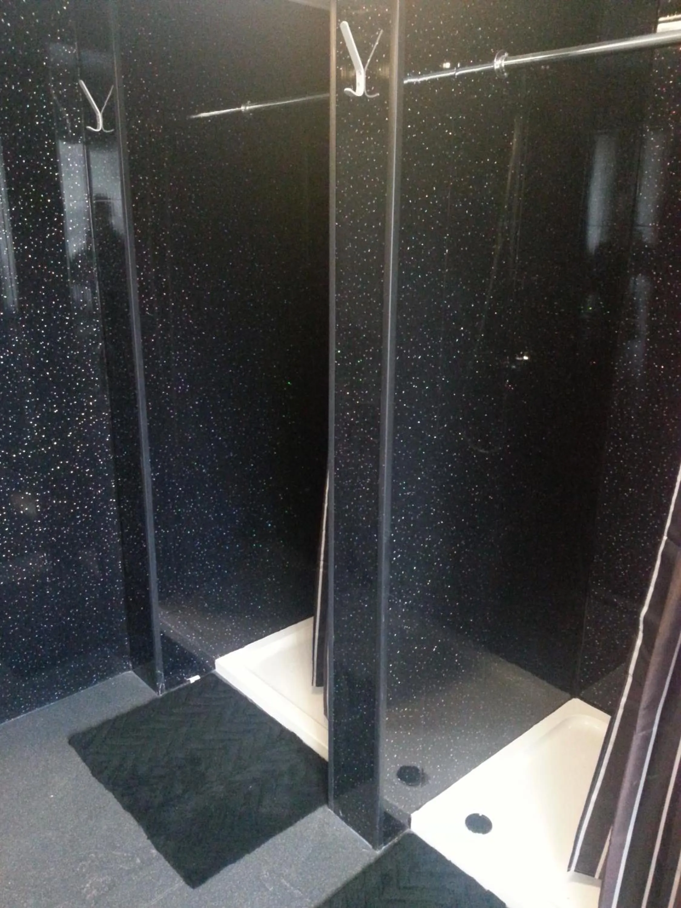 Shower in Budget Hostel