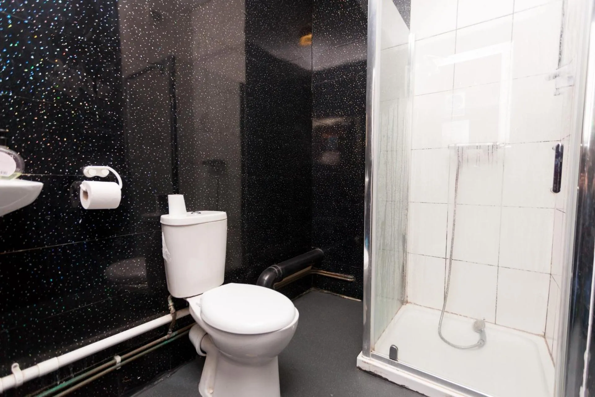 Shower in Budget Hostel