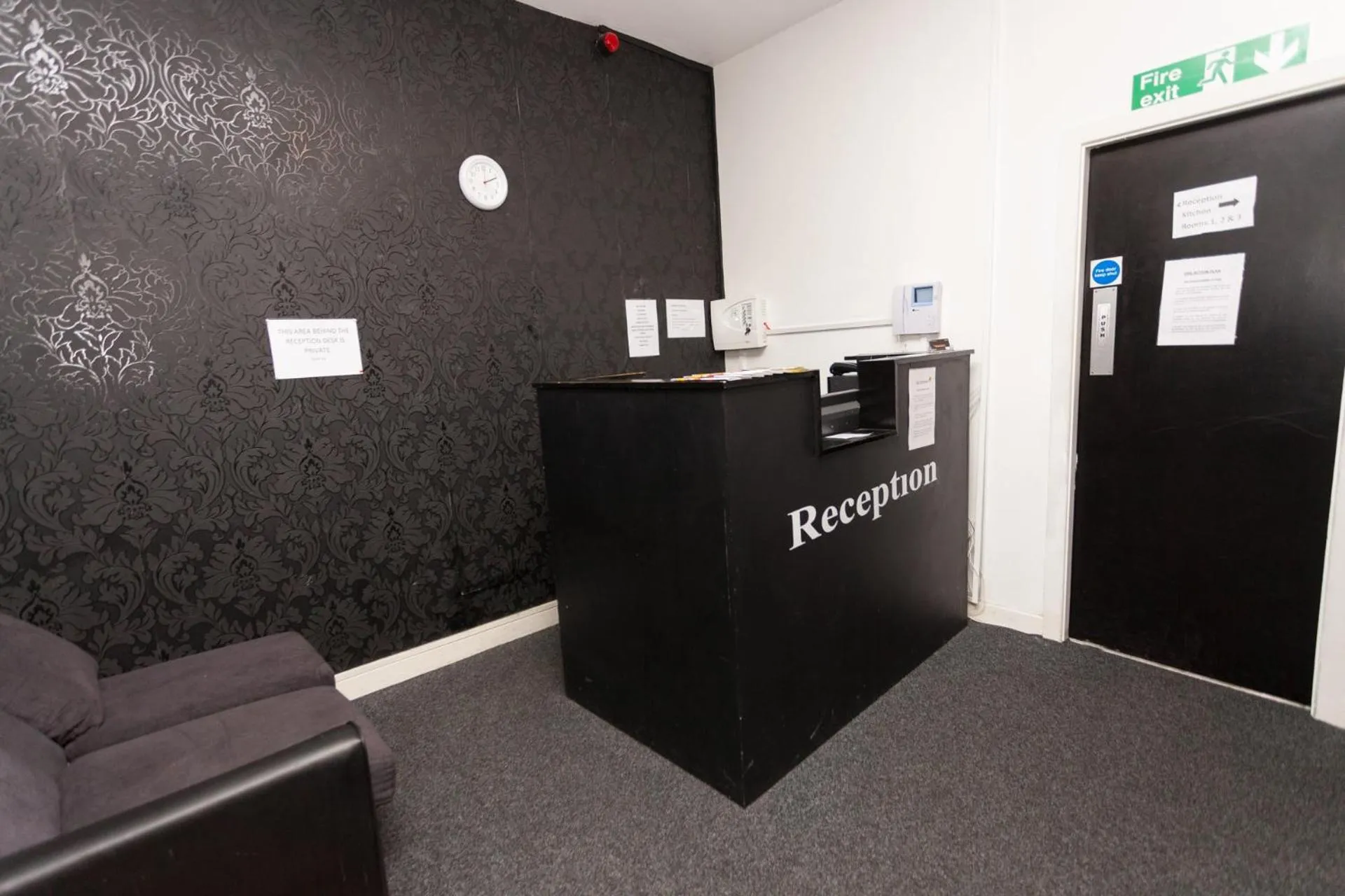 Lobby or reception in Budget Hostel