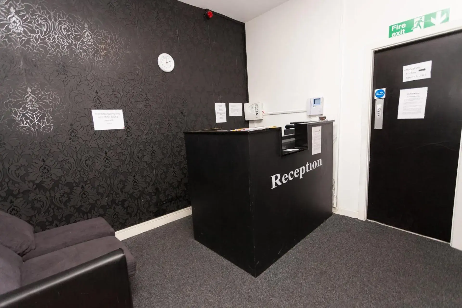 Lobby or reception in Budget Hostel Lobby or reception in Budget Hostel