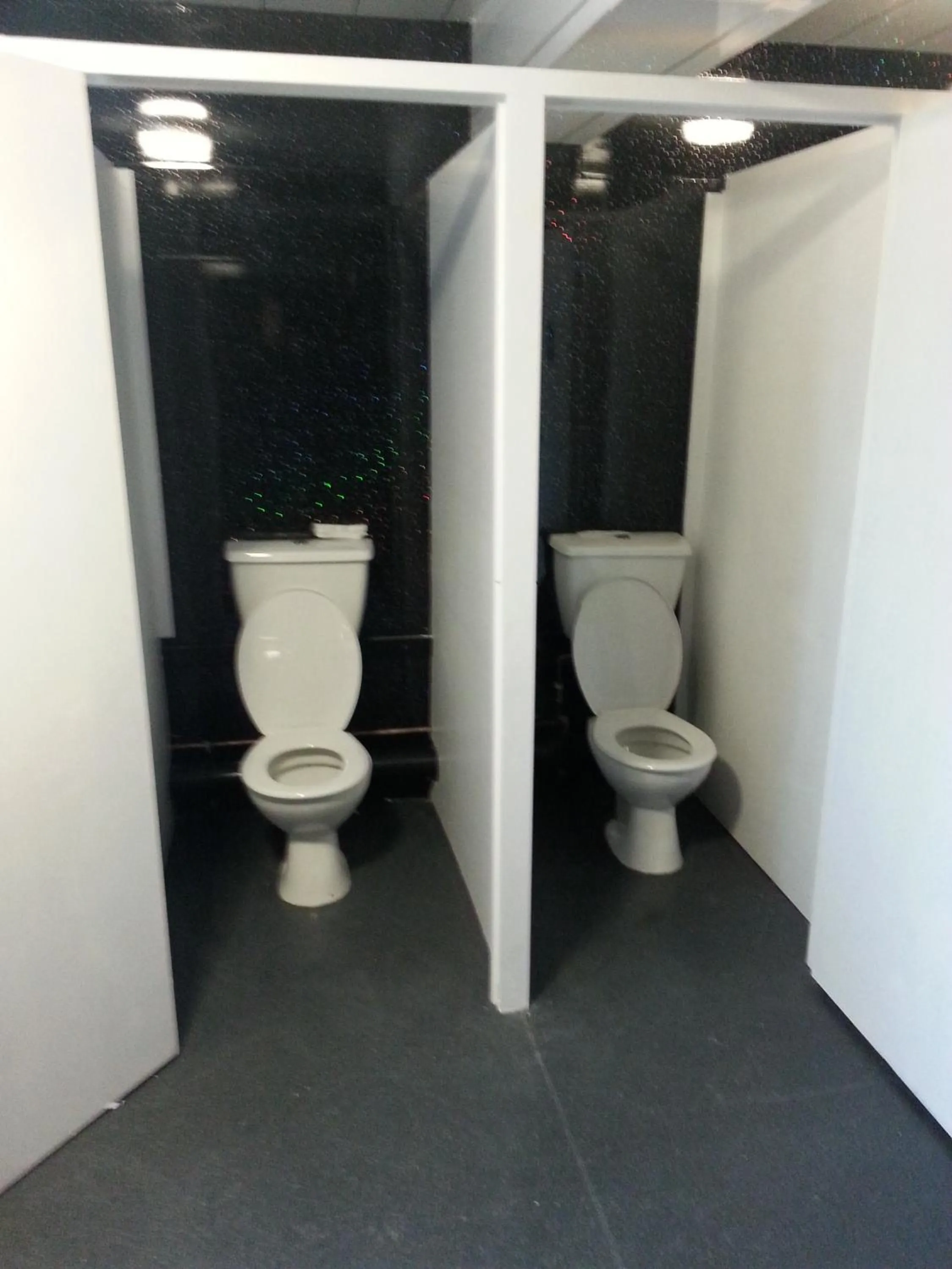 Toilet in Budget Hostel