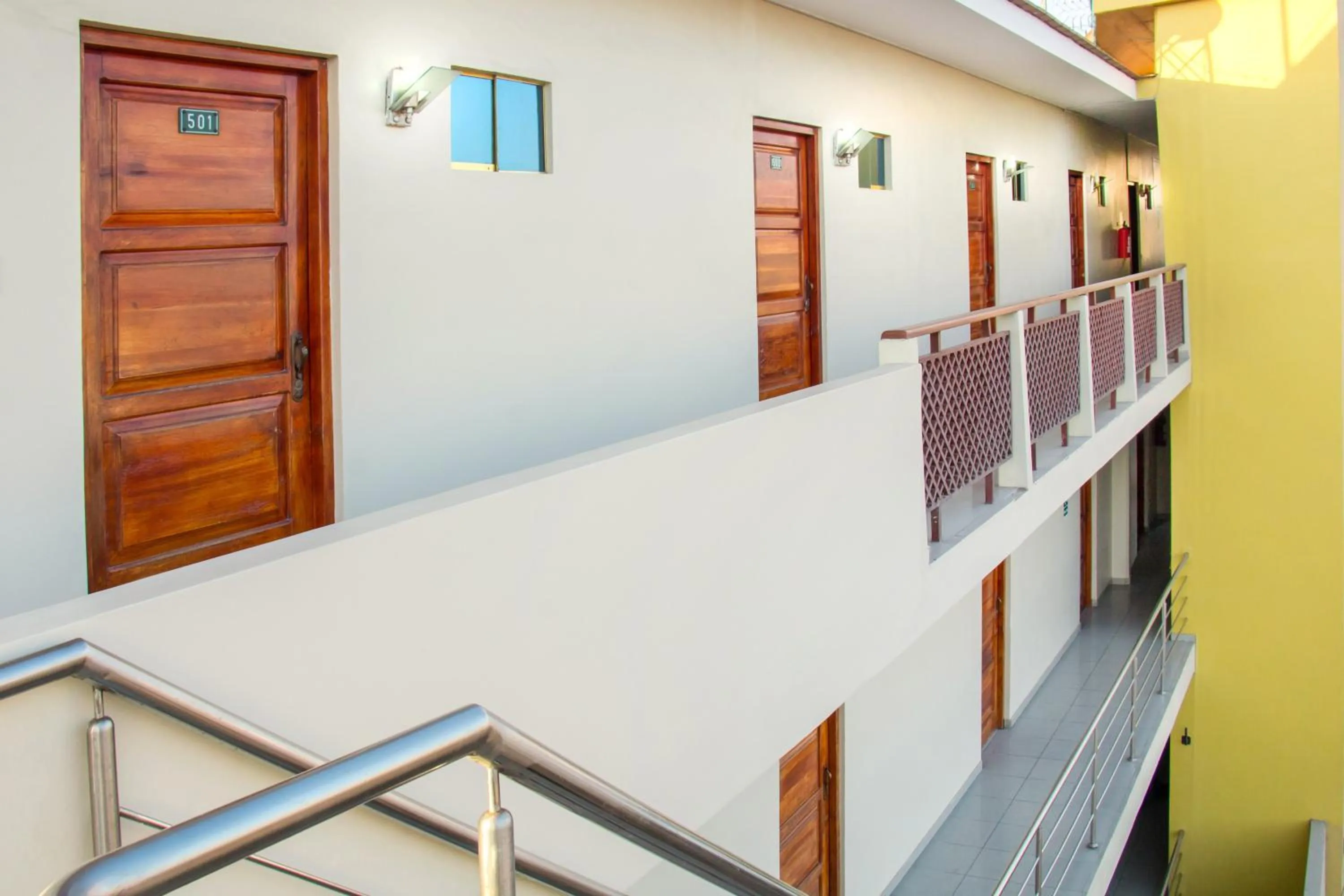 Balcony/Terrace in Hotel Colon Plaza