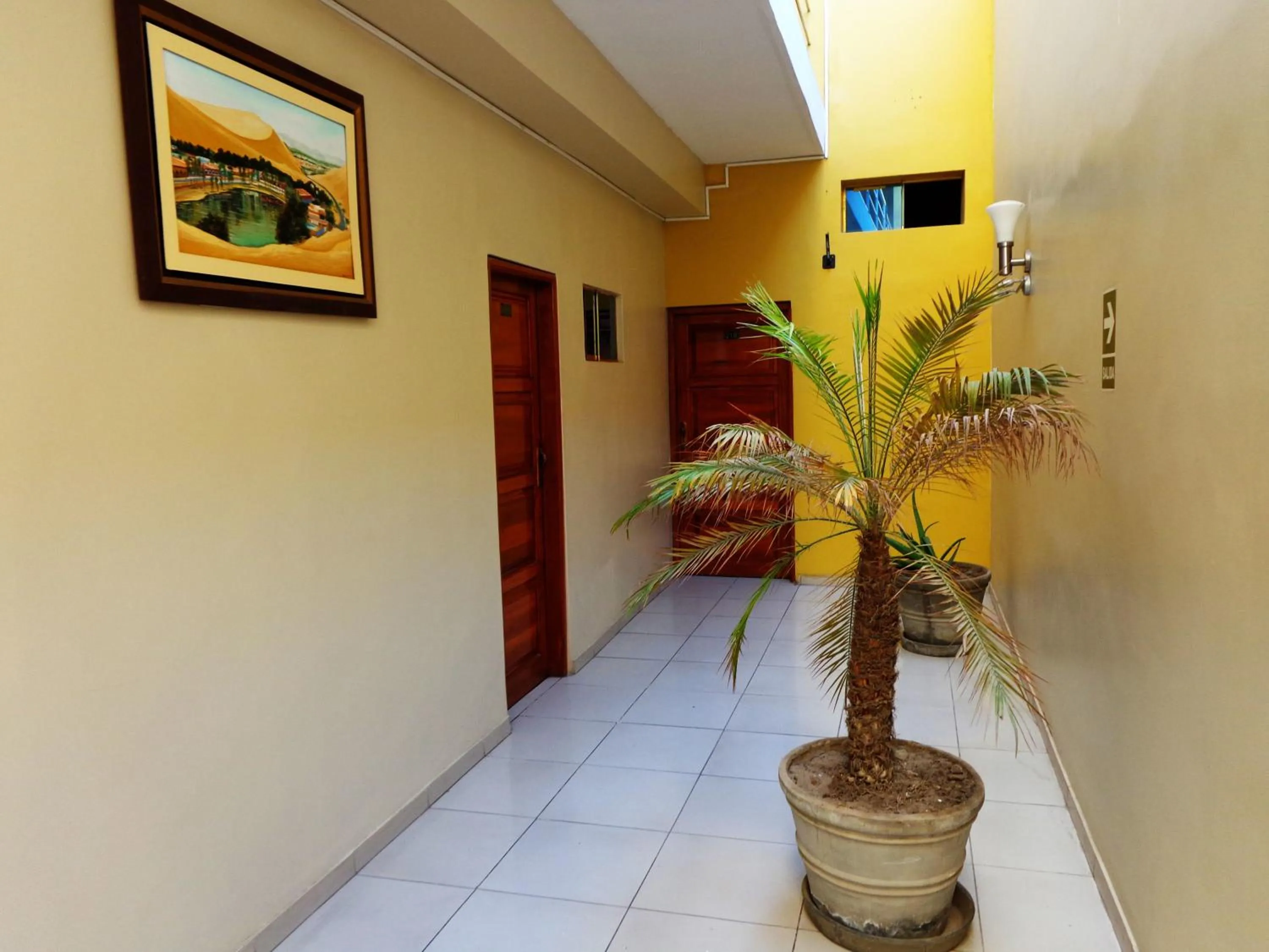 Patio in Hotel Colon Plaza