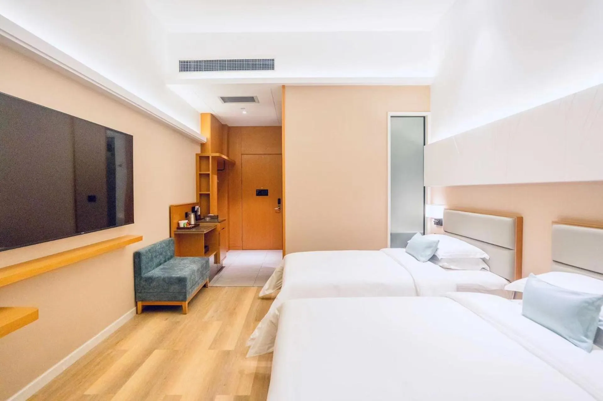 Bed in Xianyang Licai Tianyou Hotel