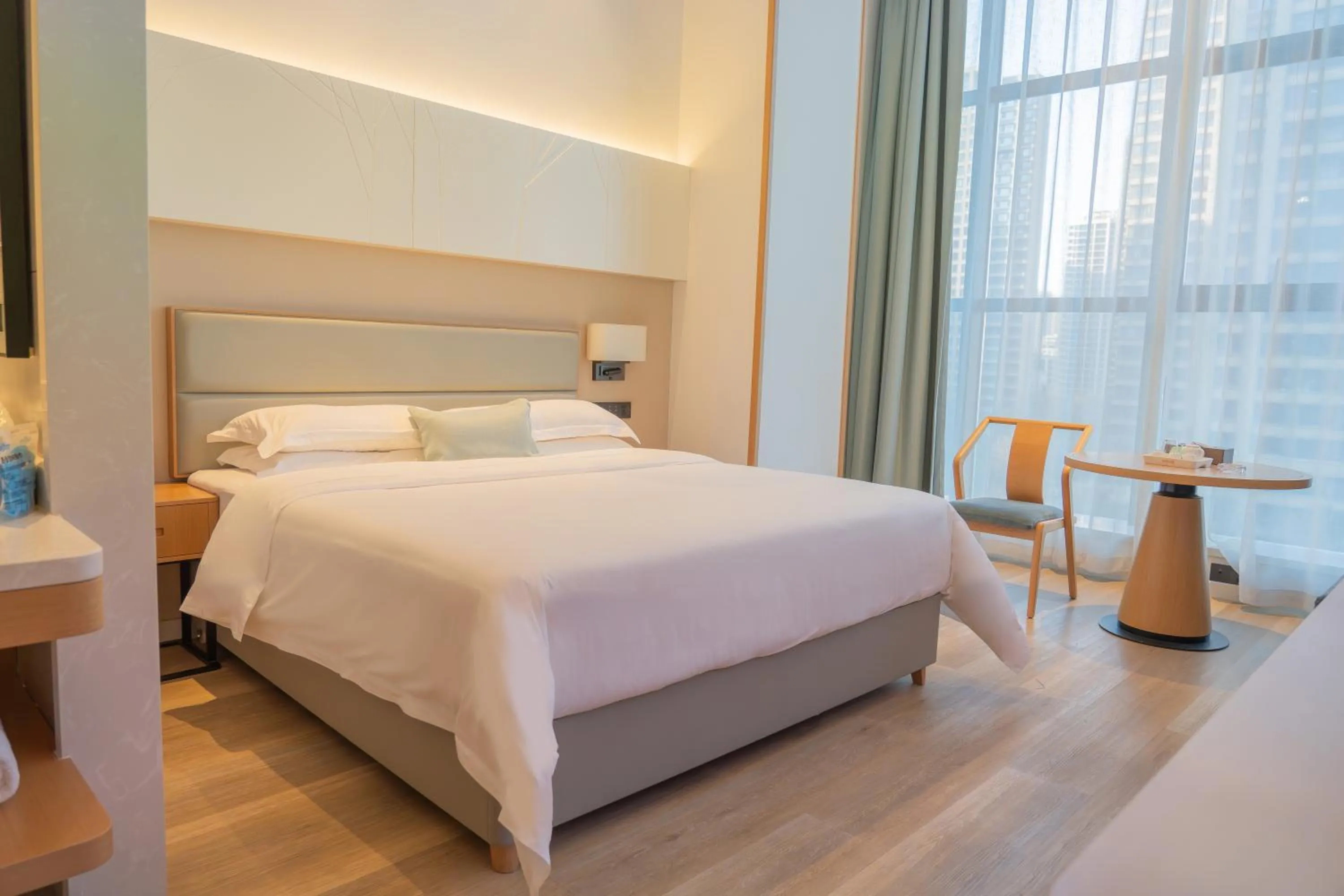 Bed in Xianyang Licai Tianyou Hotel