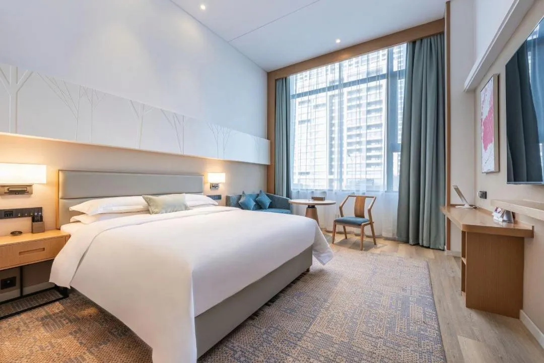 Bed in Xianyang Licai Tianyou Hotel