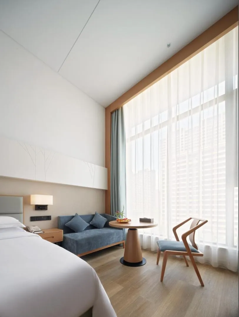 Bed in Xianyang Licai Tianyou Hotel