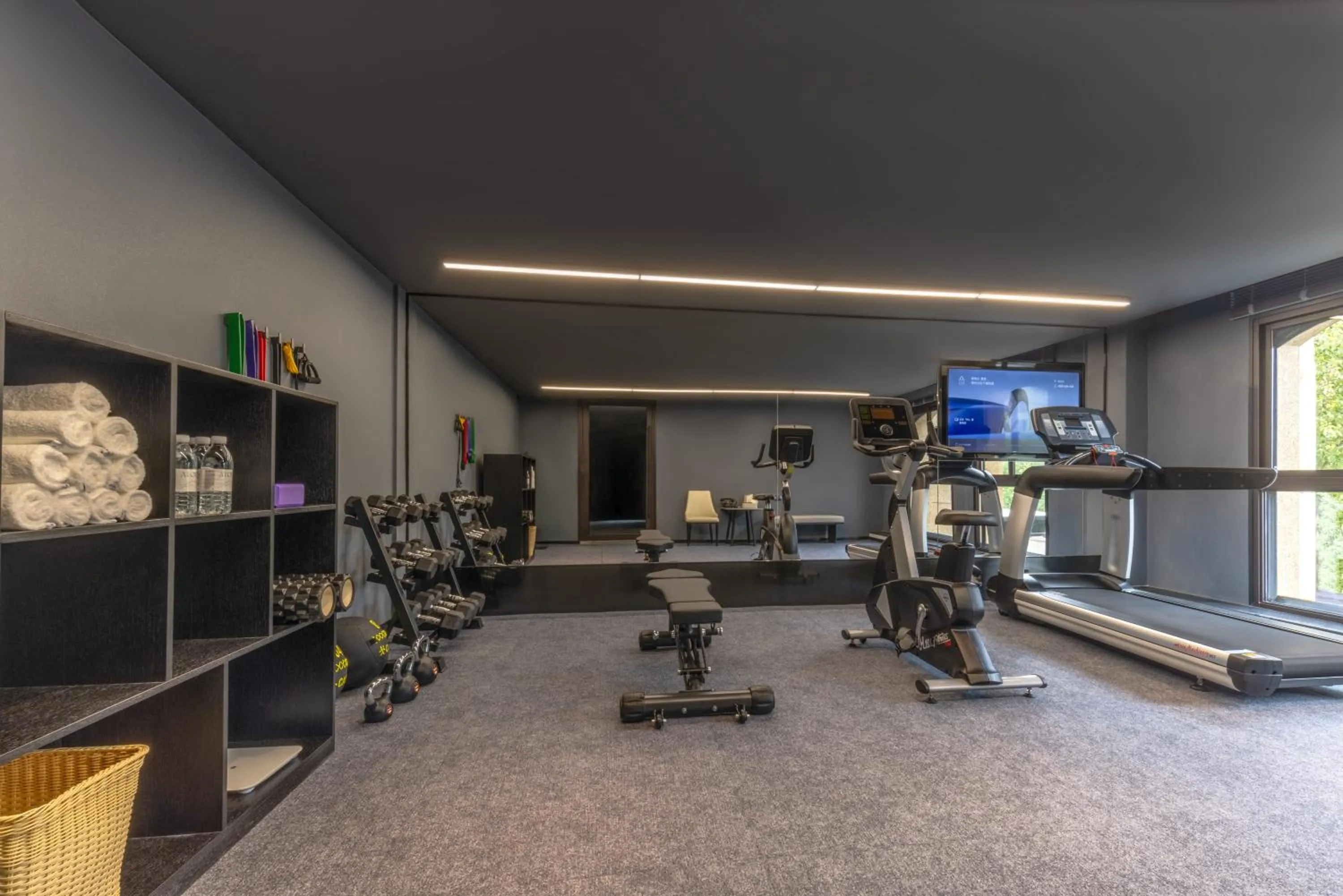 Fitness centre/facilities in Atour Hotel Hangzhou Xiaoshan Airport Airport Town
