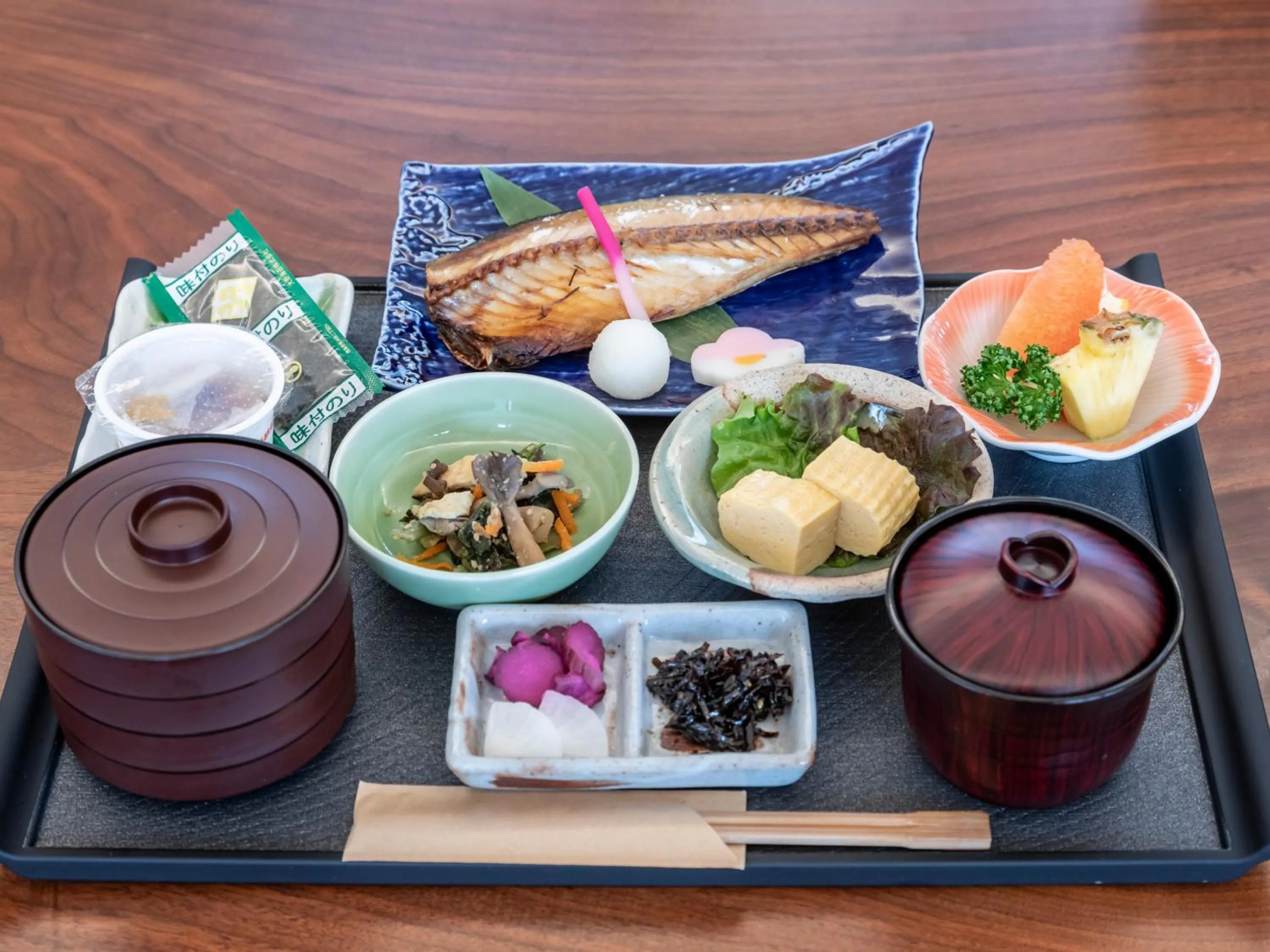 Food in Business Hotel Awaikeda Eleven 2