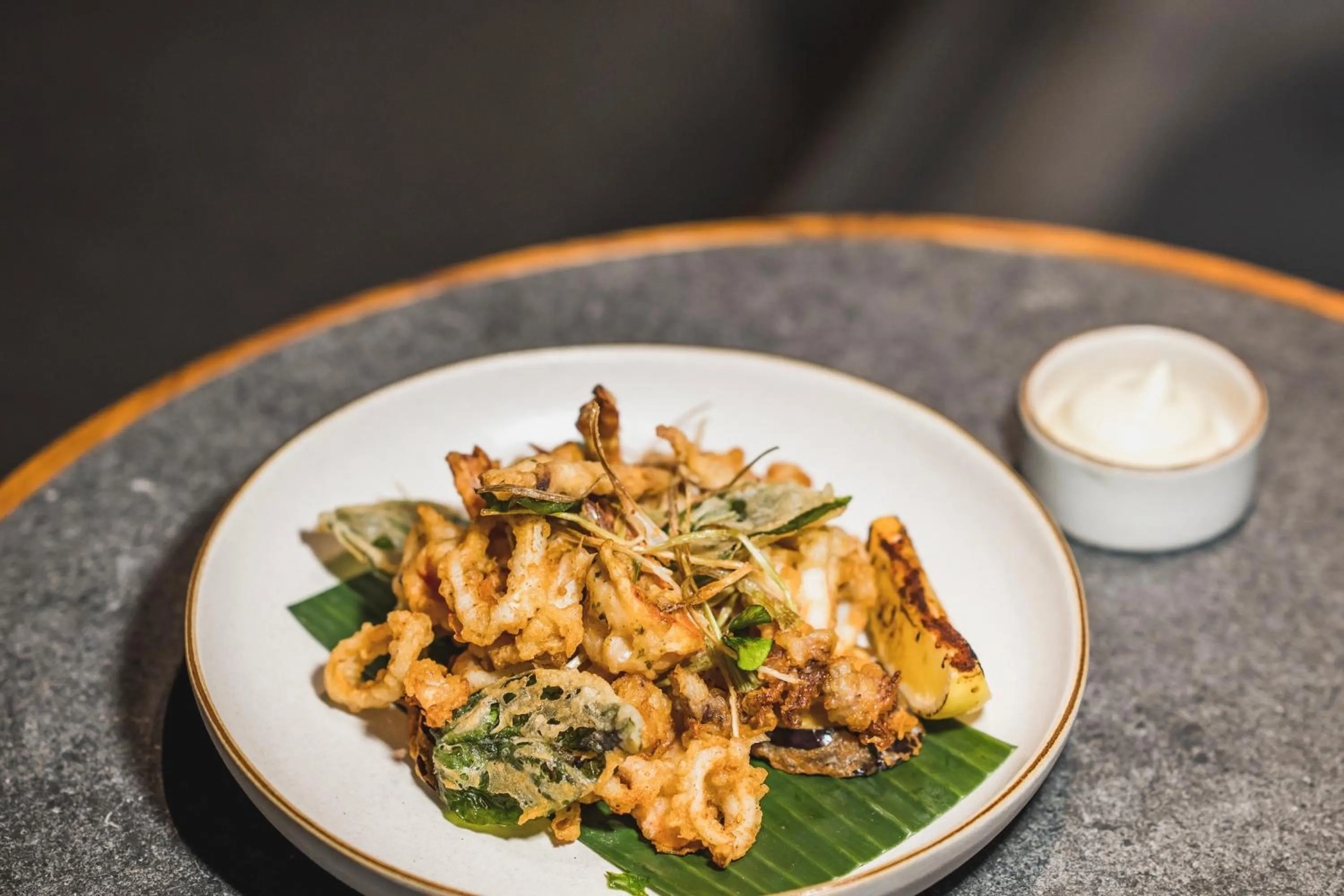 Food close-up in iSuite by Ekosistem