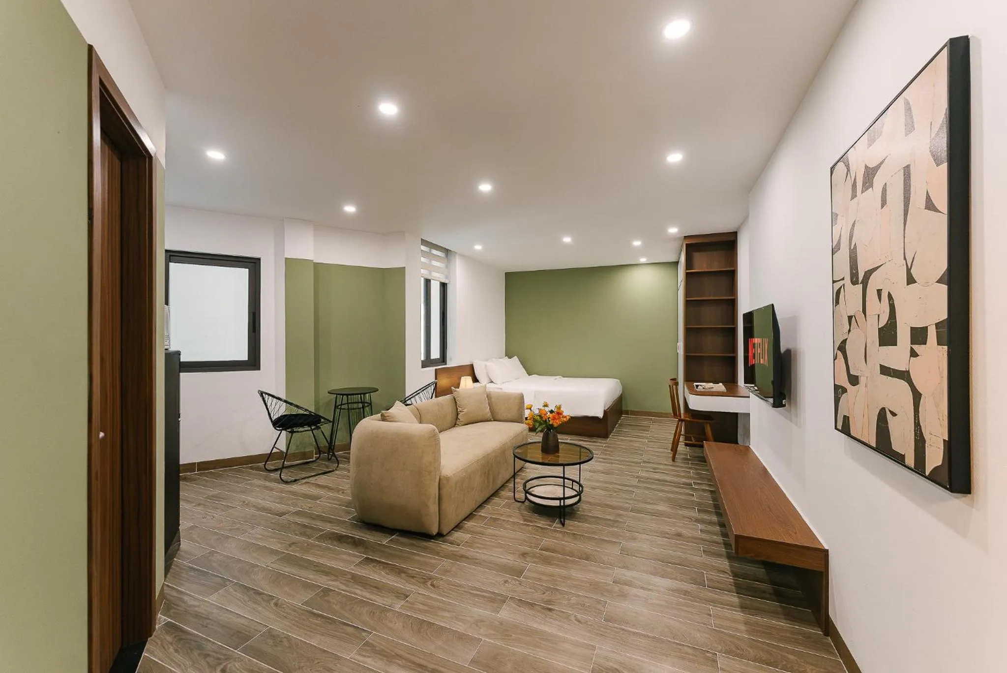 Living room in An Nguyen Lakeside Residence