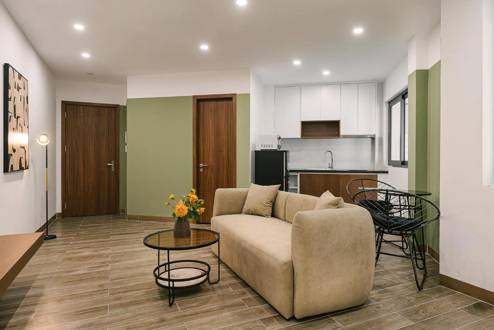 Living room in An Nguyen Lakeside Residence