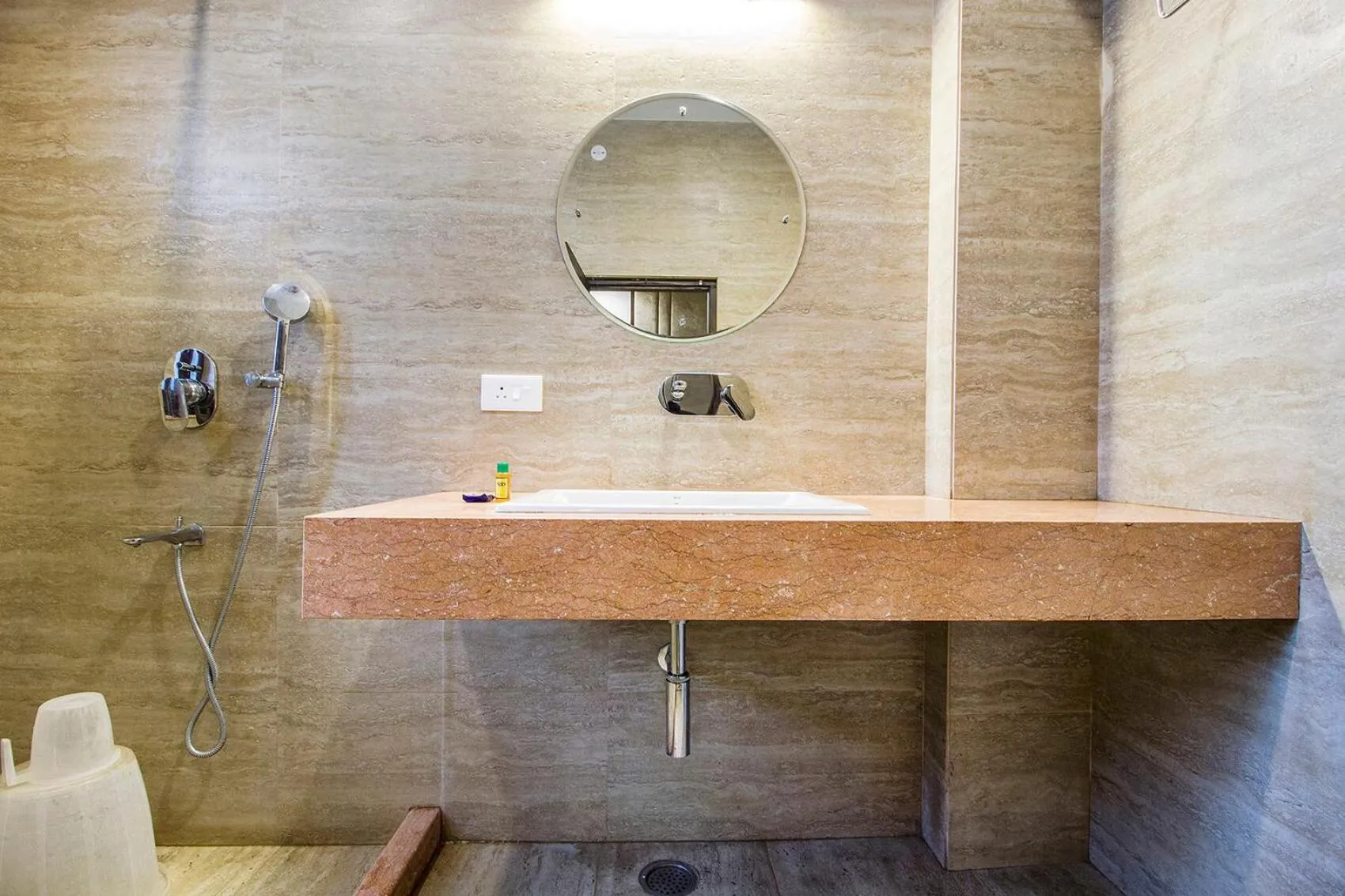 Bathroom in FabHotel Jaipur Villa