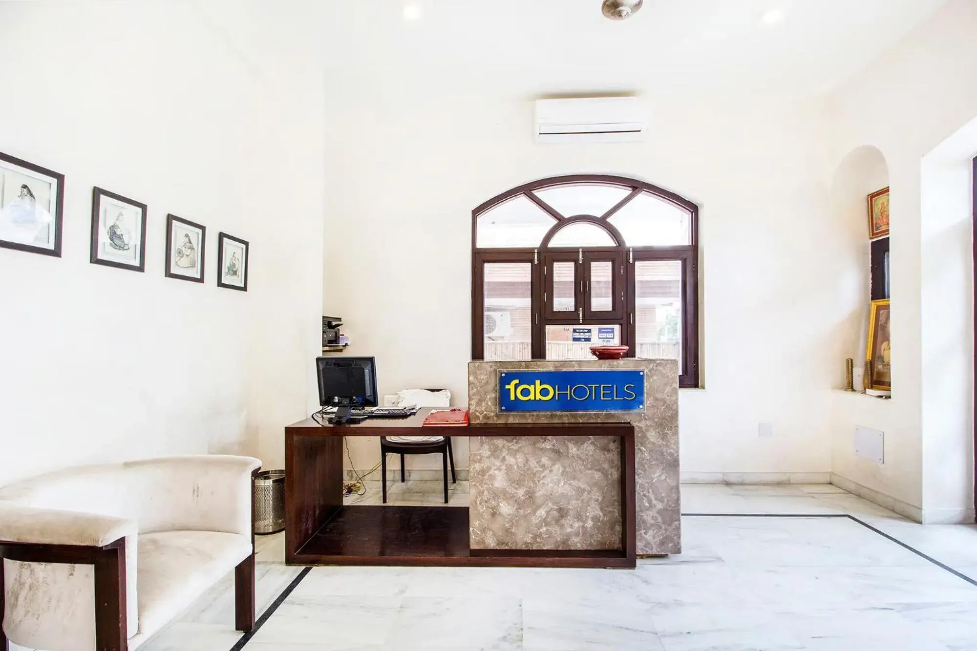 Lobby or reception in FabHotel Jaipur Villa Lobby or reception in FabHotel Jaipur Villa