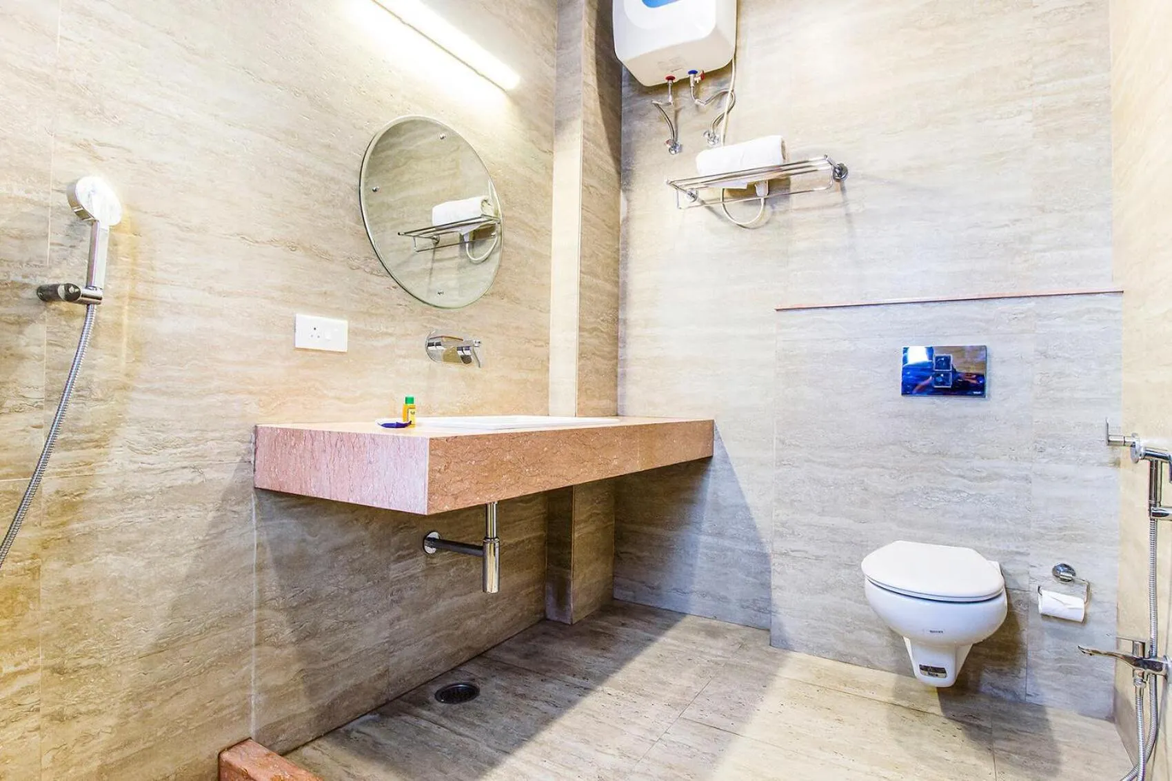 Bathroom in FabHotel Jaipur Villa