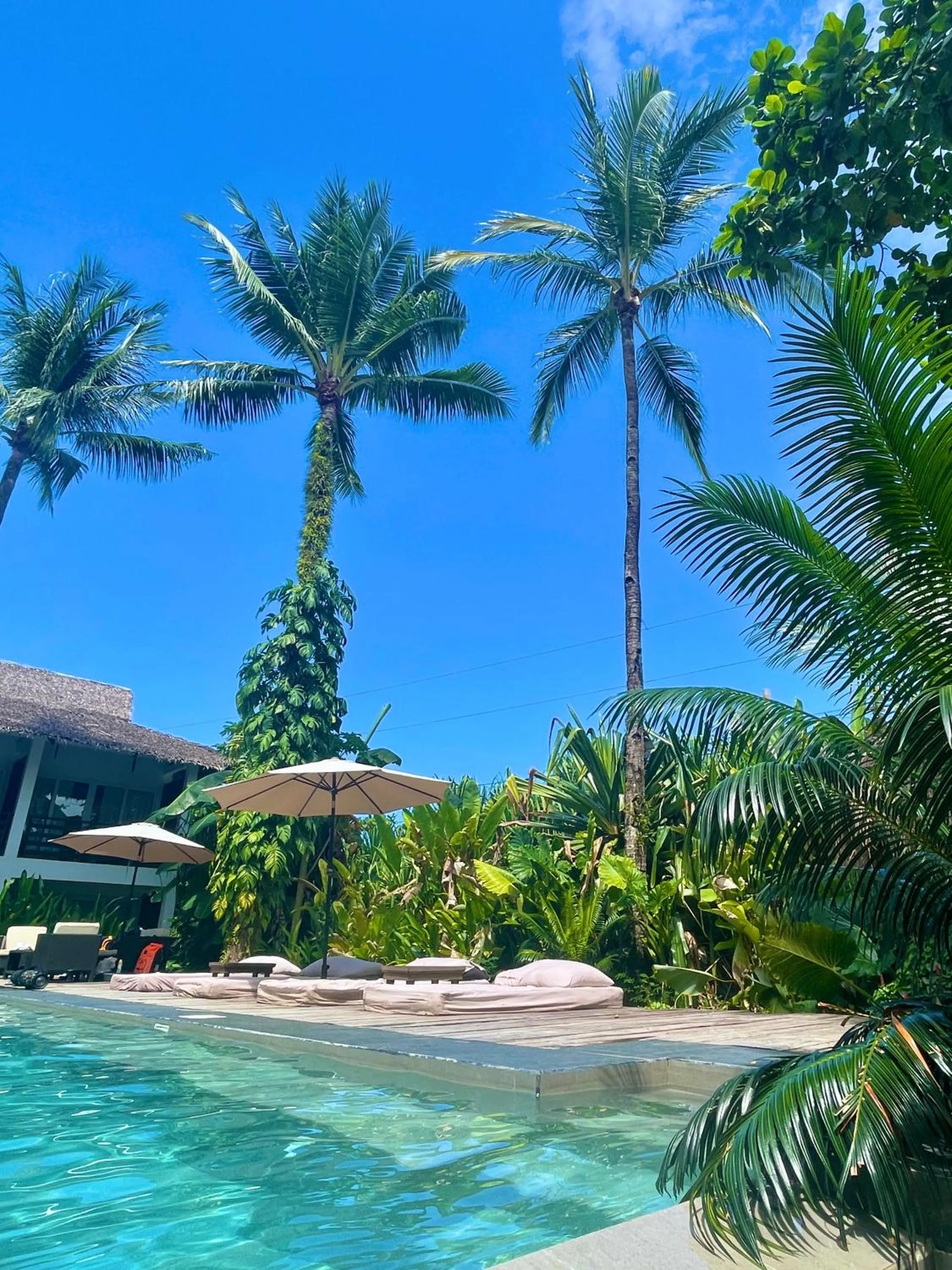 Pool view in The Henry Resort Siargao at Kermit