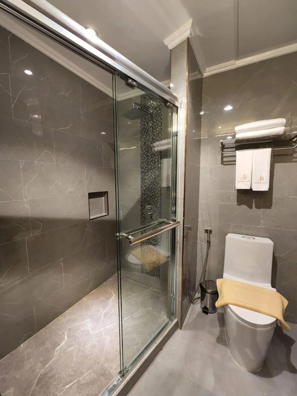 Shower in Amarah Hotel