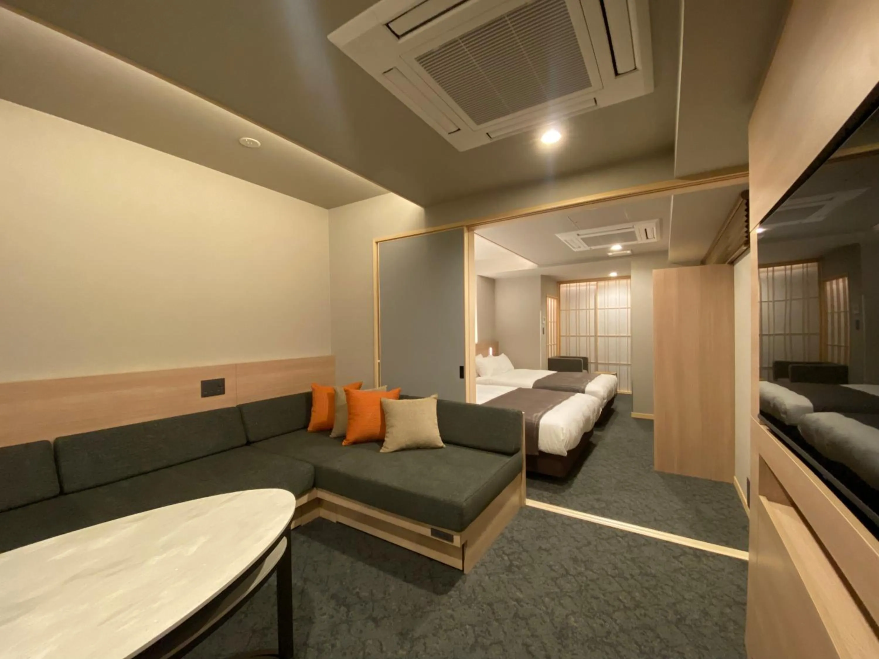 Bed in Premium Apart MONday KYOTO GOJO