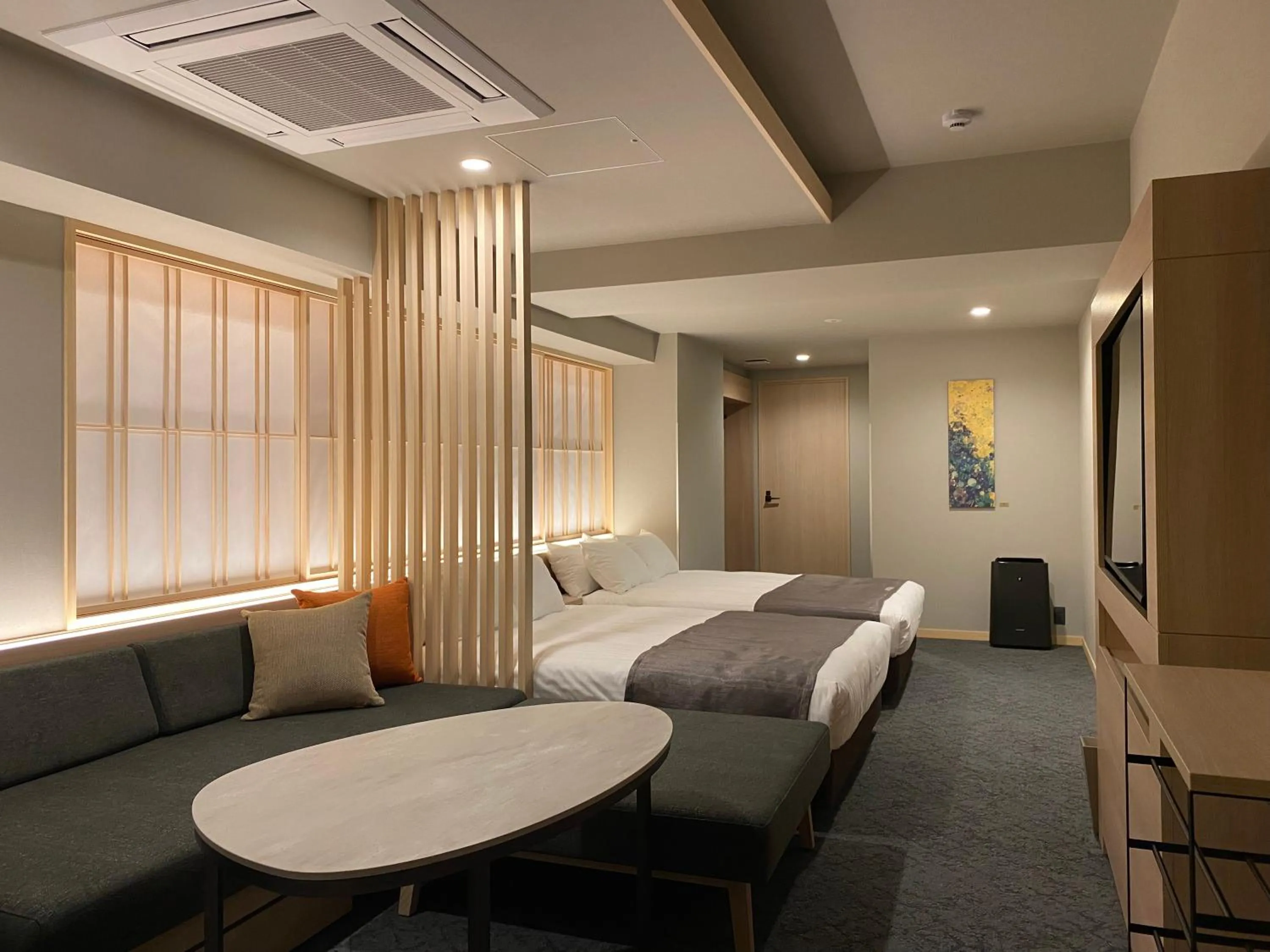 Bed in Premium Apart MONday KYOTO GOJO