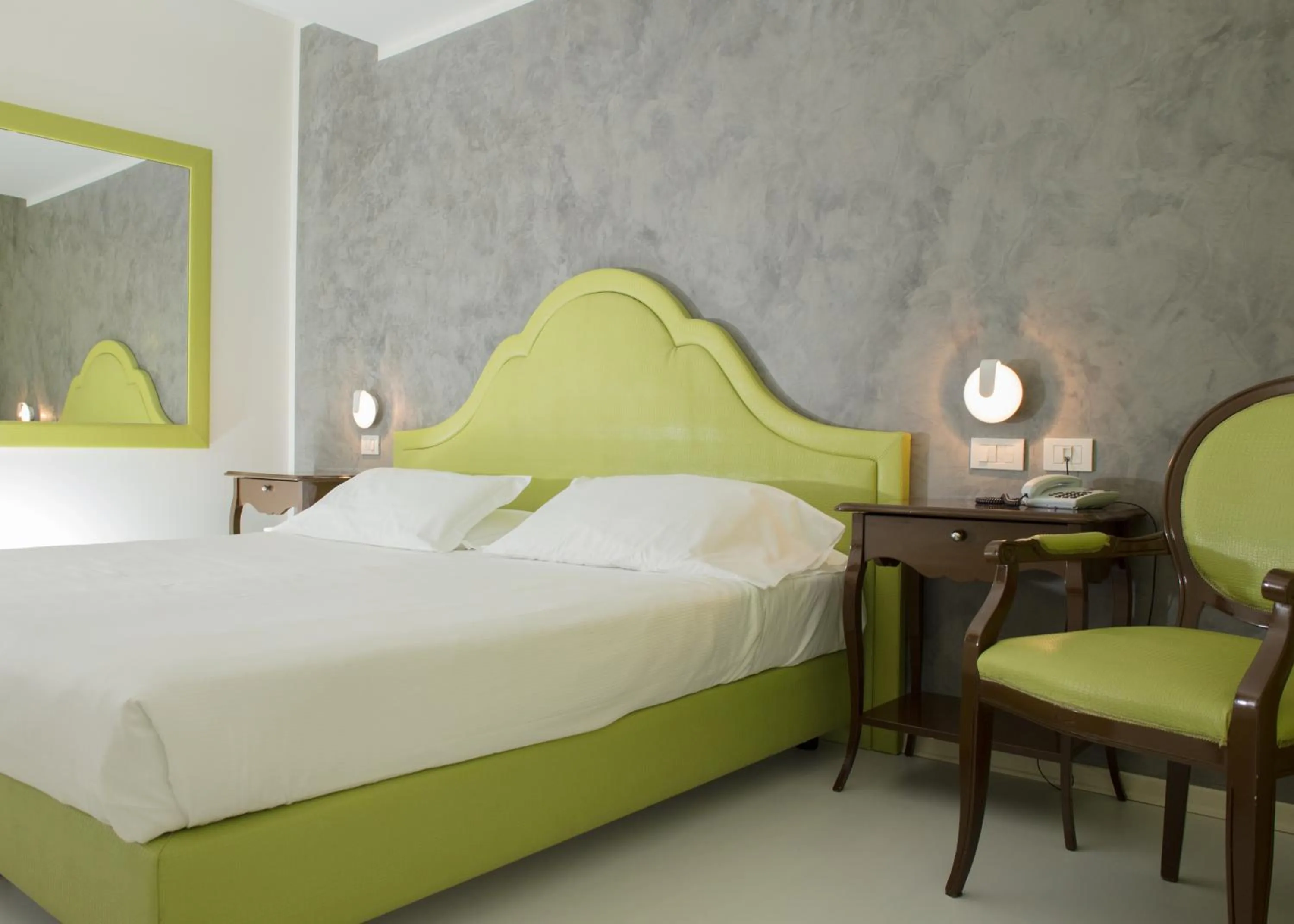 Bed in Blue Relais Maggiore