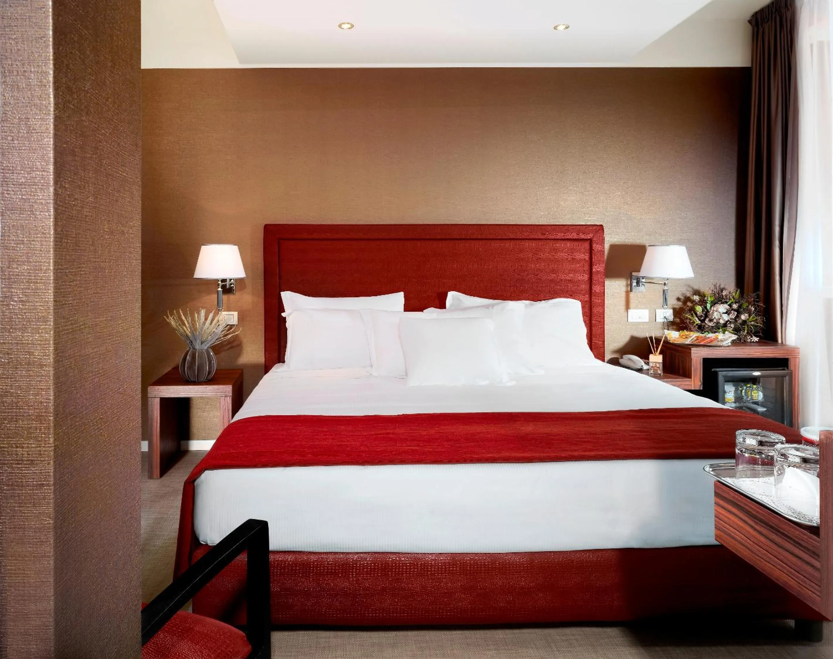 Bed in Blue Relais Maggiore