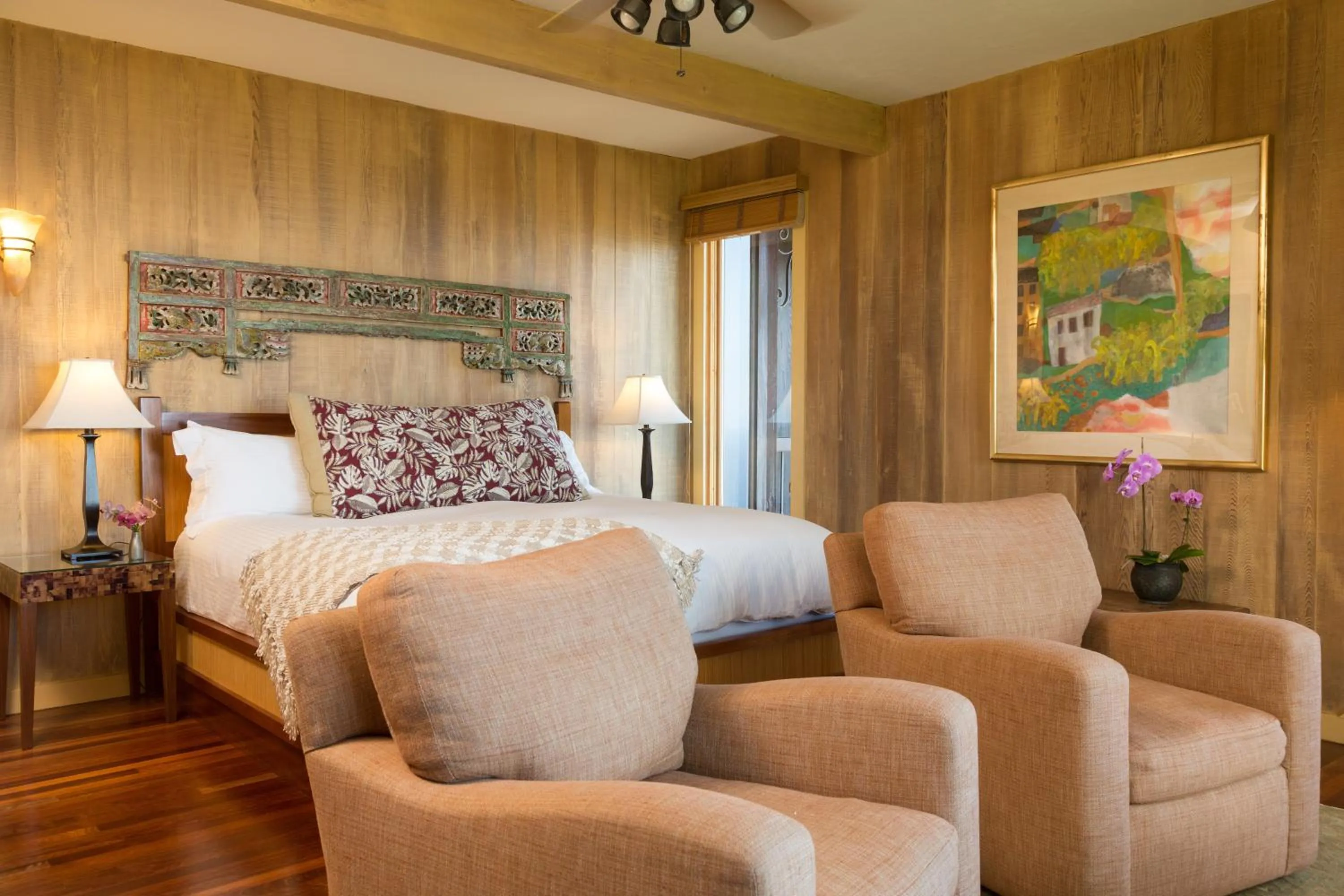 Bedroom, Bed in Holualoa Inn