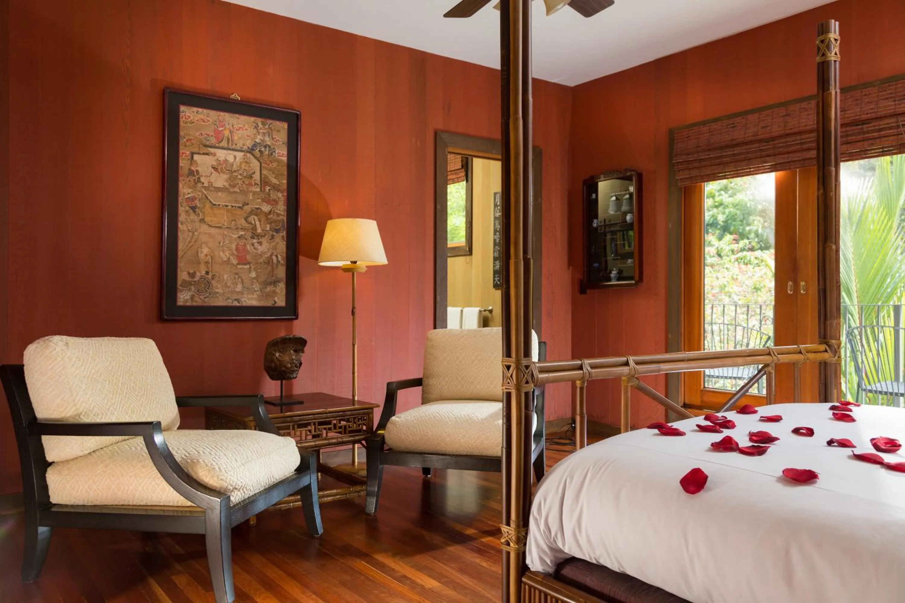 Bedroom, Bed in Holualoa Inn