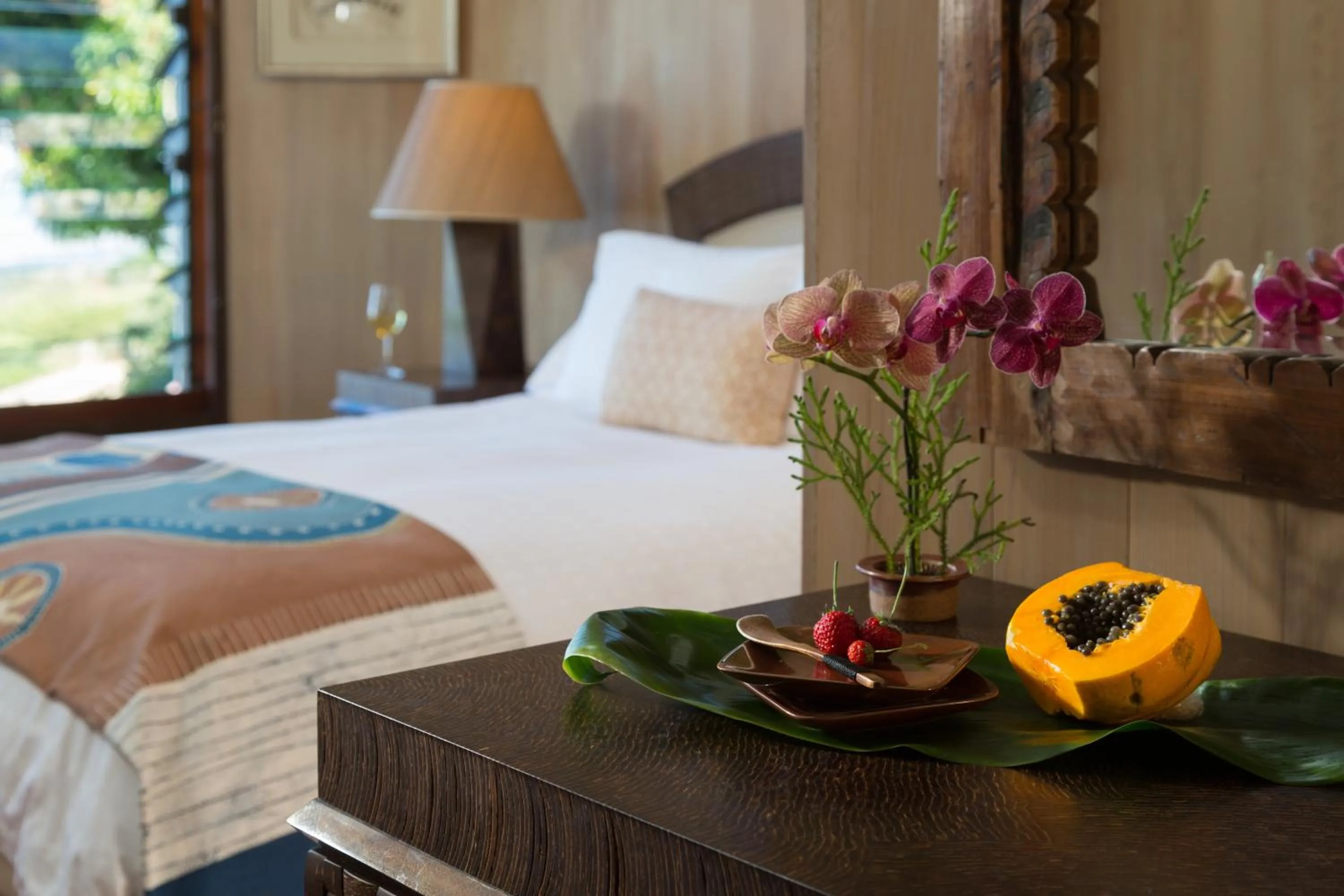 Bedroom, Bed in Holualoa Inn