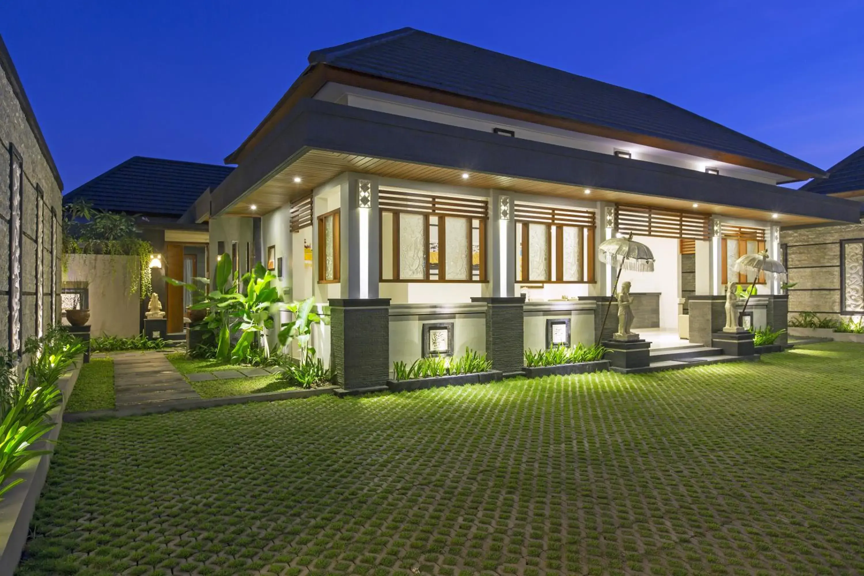 Facade/entrance in The Banyumas Suite Villa Legian Facade/entrance in The Banyumas Suite Villa Legian