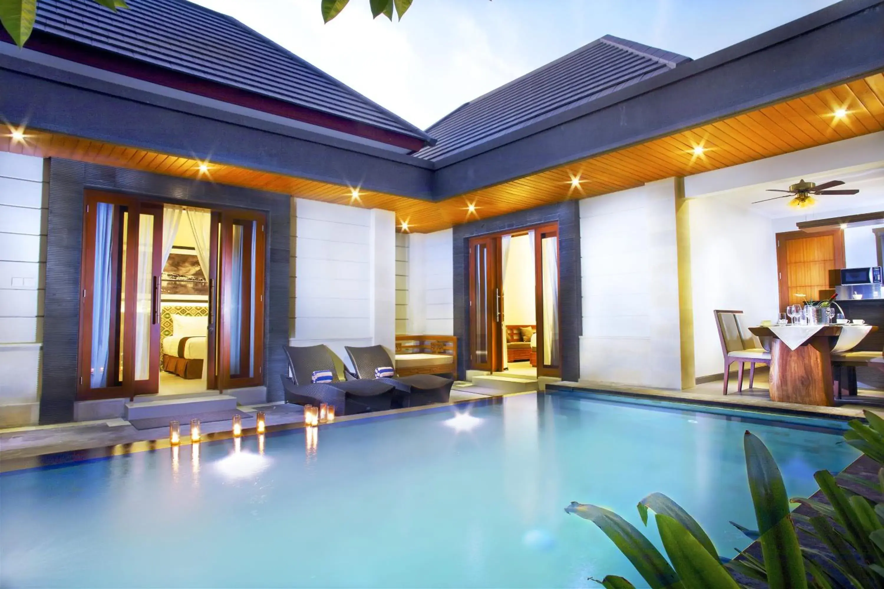 Two-Bedroom Luxury Pool Villa in The Banyumas Suite Villa Legian Two-Bedroom Luxury Pool Villa in The Banyumas Suite Villa Legian