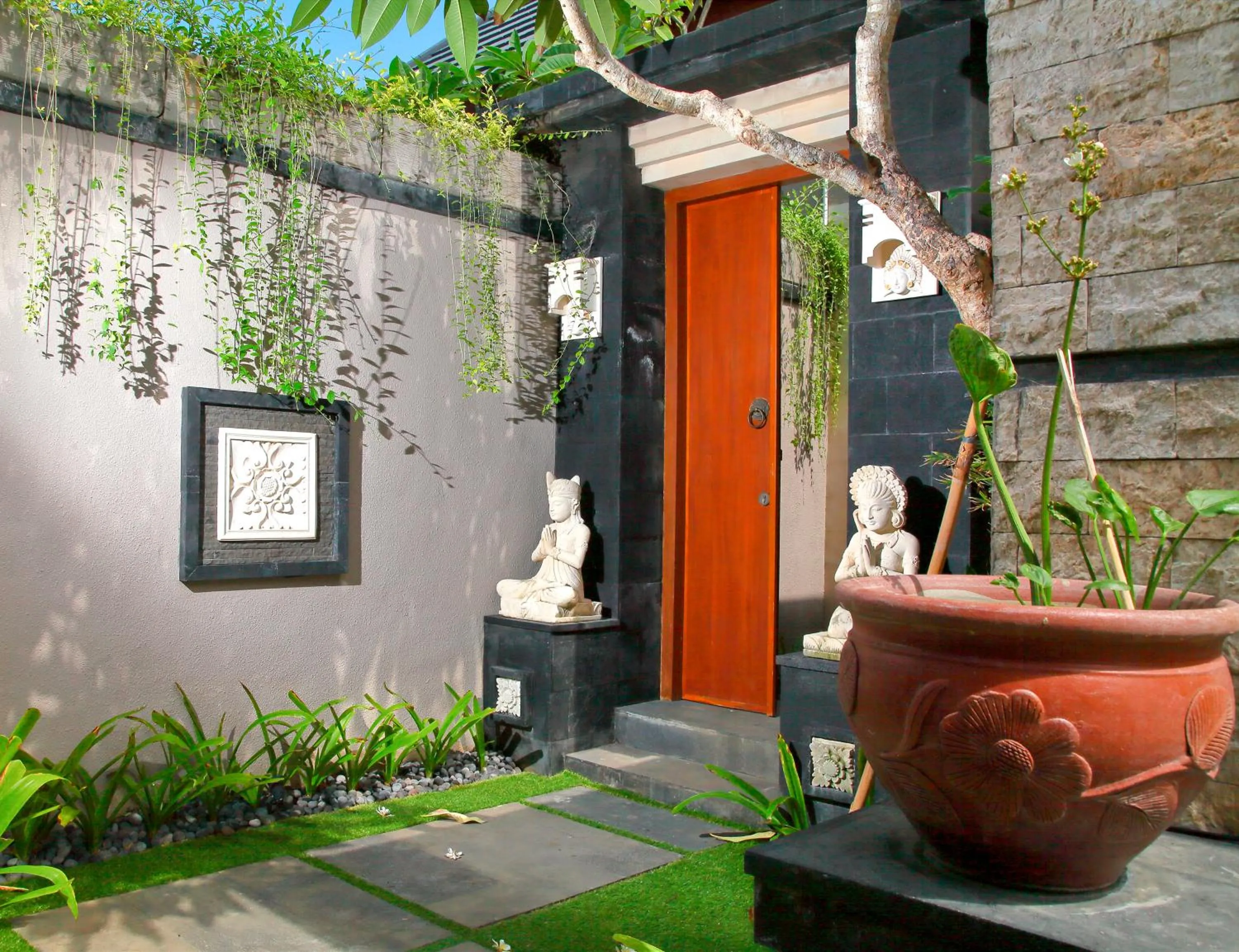 Decorative detail in The Banyumas Suite Villa Legian