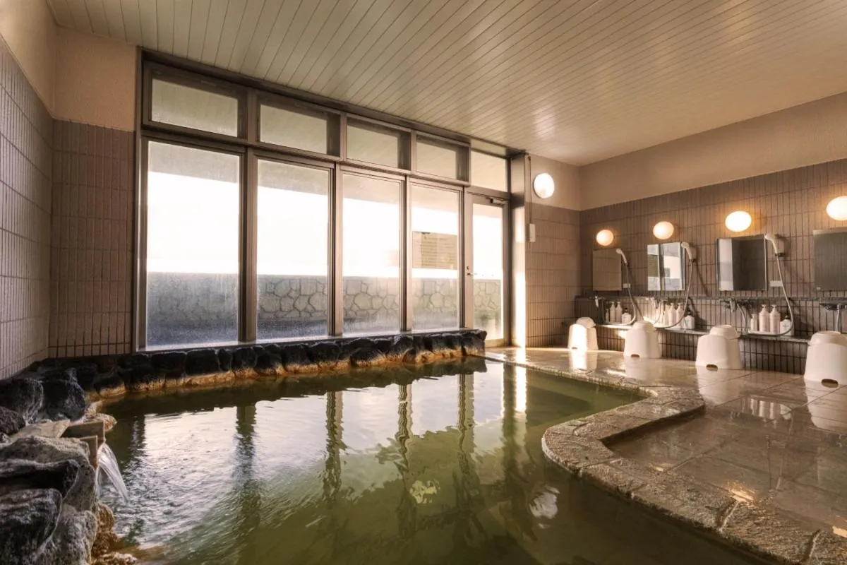 Hot Spring Bath in Island Inn Rishiri